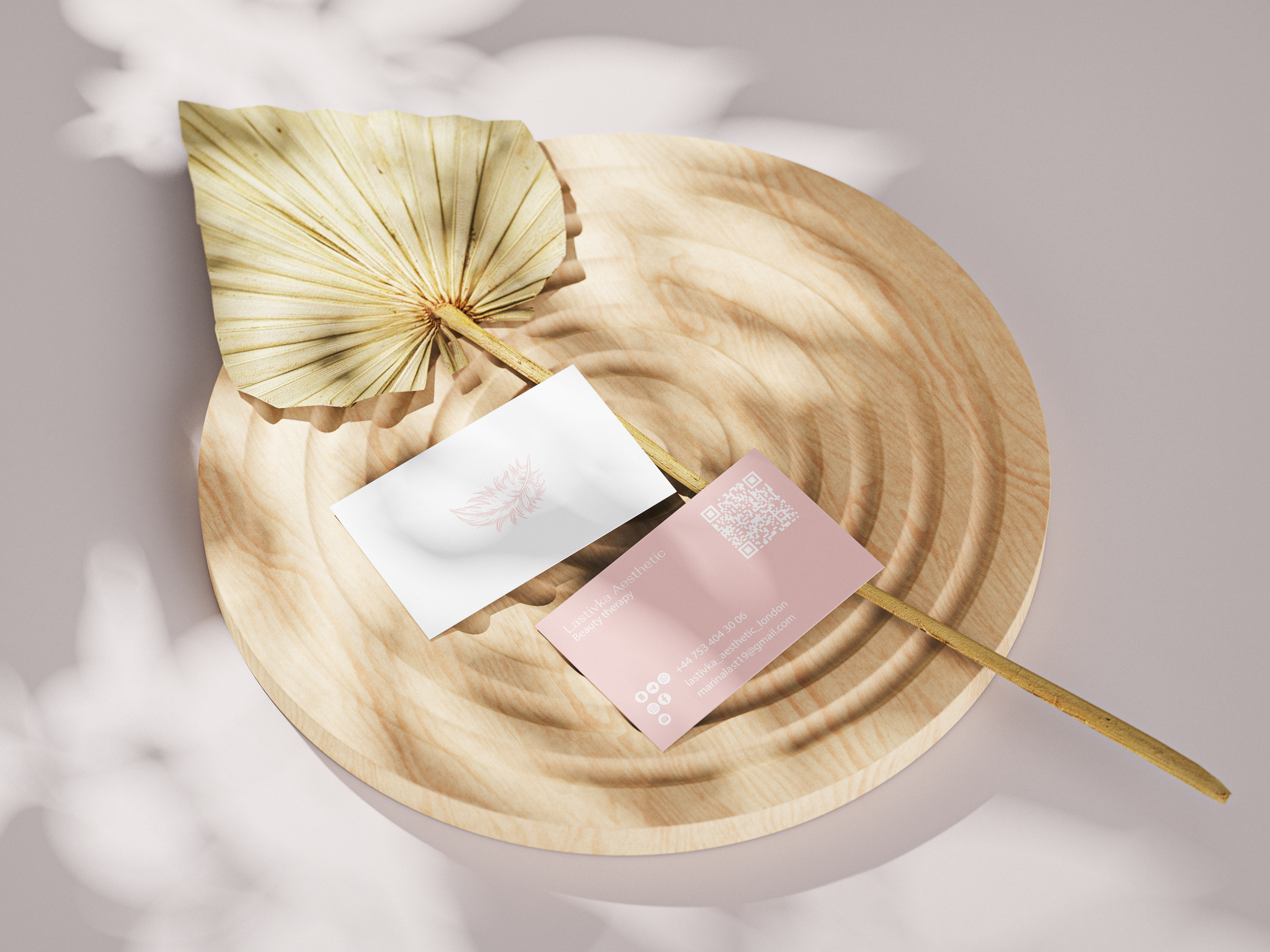 Business Card Design for a beauty therapy salon
