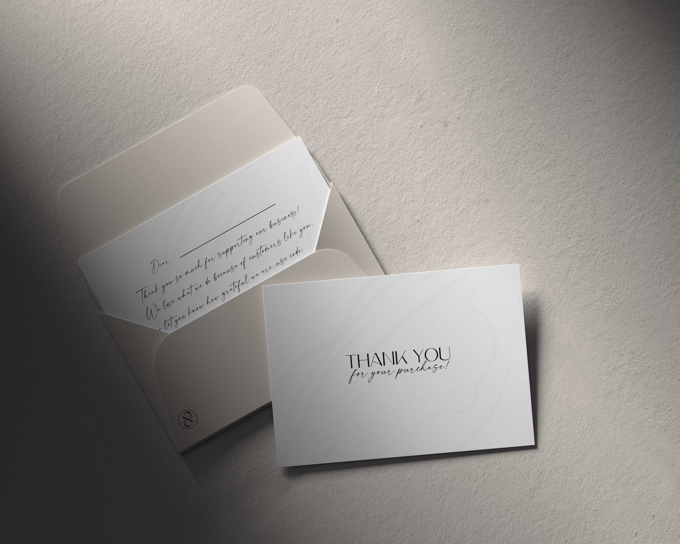 Thank You Card Design