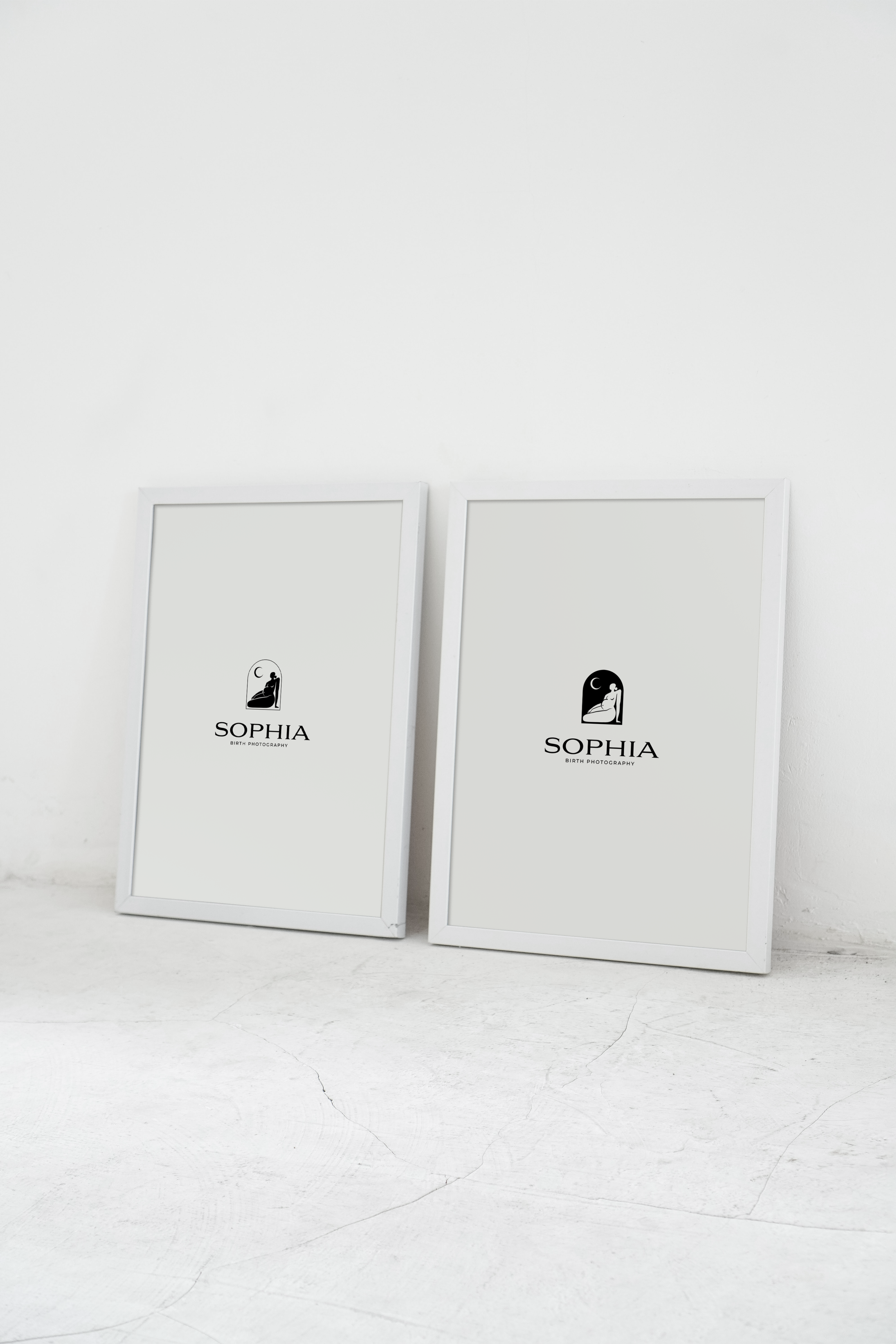 Birth Photographer Logo Design