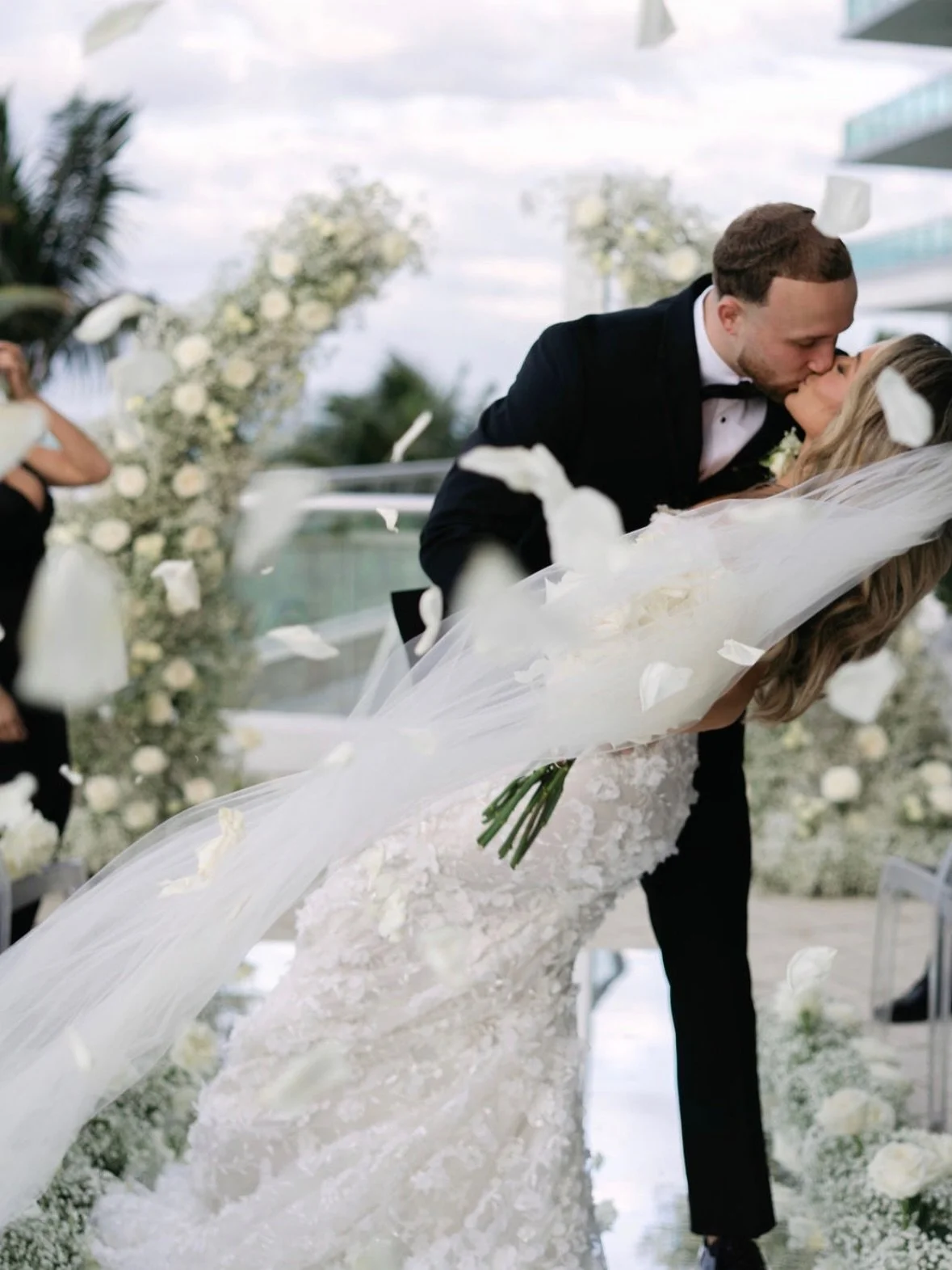 A year full of firsts and a lifetime ahead. One year ago today, Breanna &amp; Jake sealed their love on a beautiful day in Bal Harbour 🤍
&mdash;&mdash;&mdash;
📷 @laurapalaciosphoto