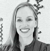 Dr Isobel Walker black and white photo