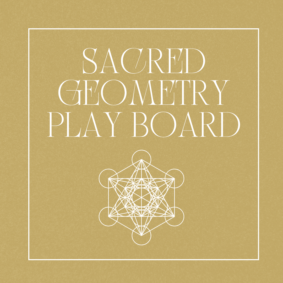 SACRED GEOMETRY CRYSTAL PLAY BOARD