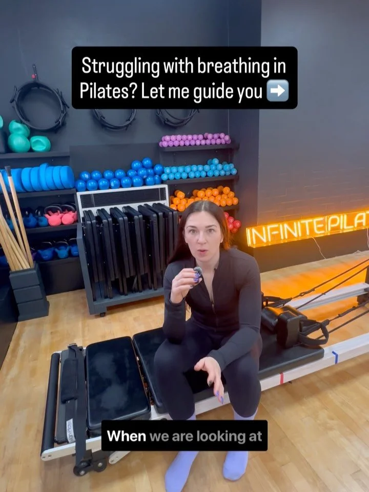 Think of your breath as your inner rhythm section. 🥁 By engaging both deep diaphragmatic breathing and relaxed belly breathing, you bring control and focus to every move. The breath IS the foundation of Pilates.

💾 Save this post as a reminder for 