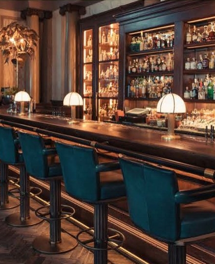 Cosiest cocktail spot: Scarfes Bar, London
