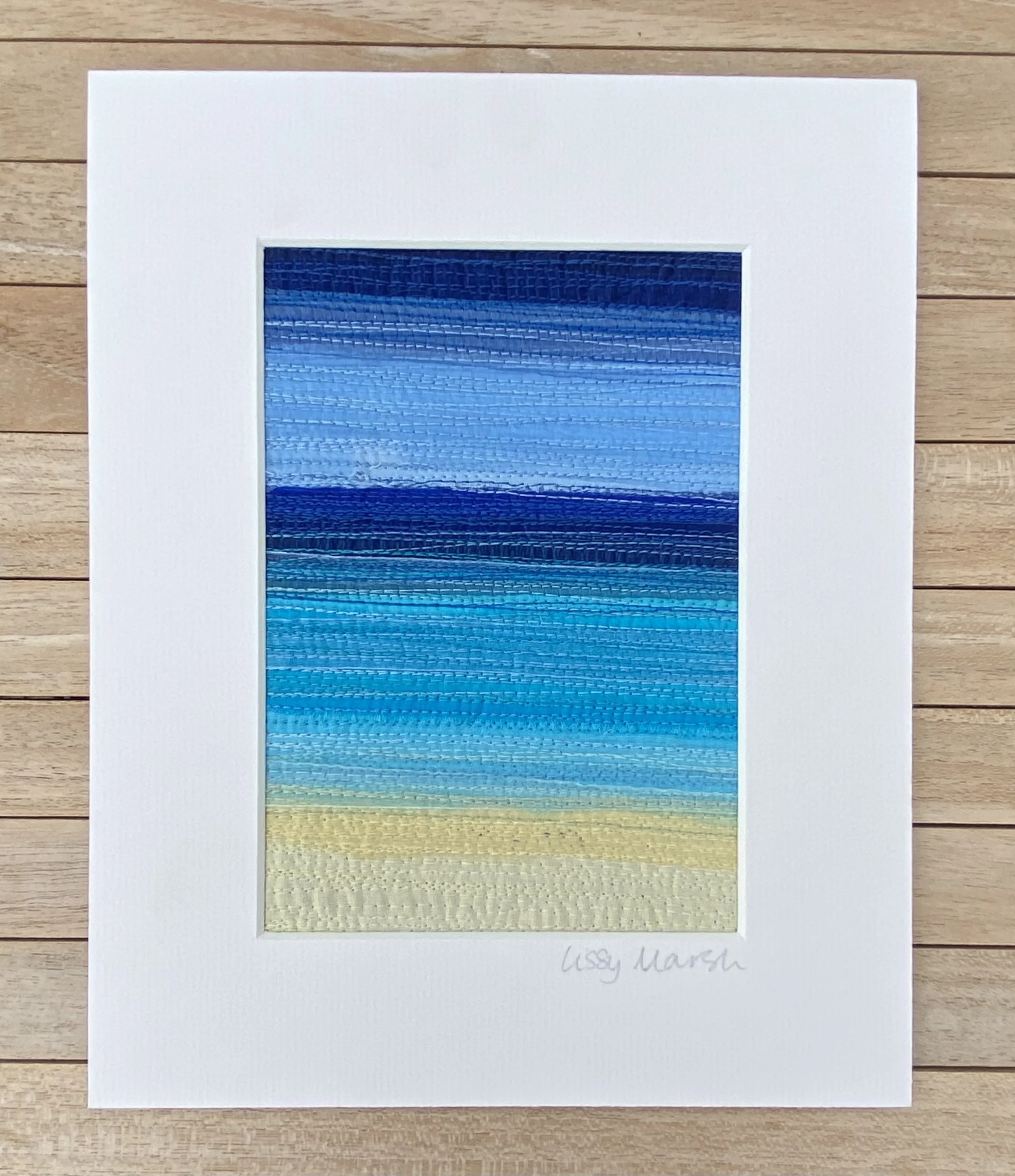 Textile Beach Art by Lissy Marsh
