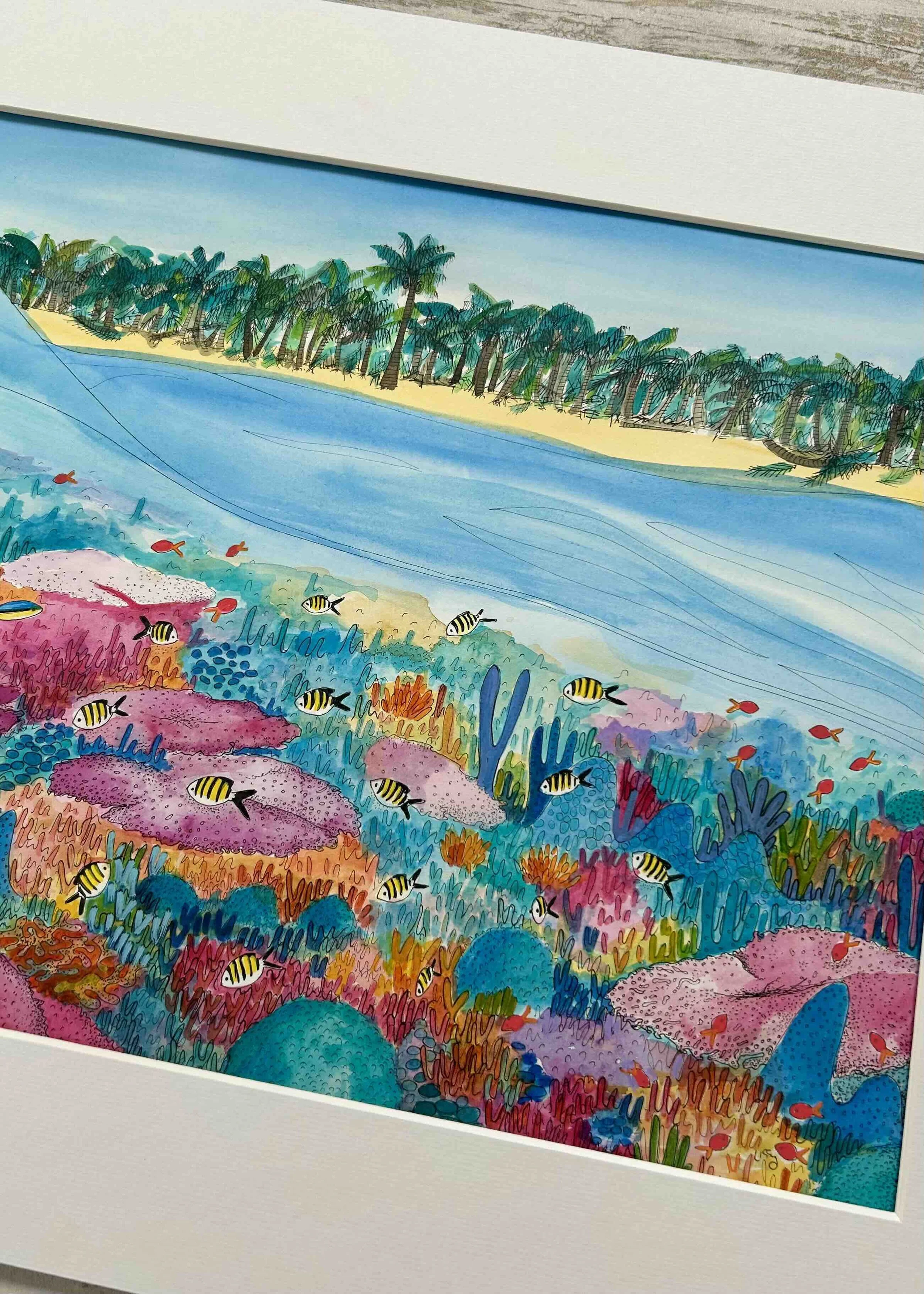 Colourful coral ink © Lissy Marsh