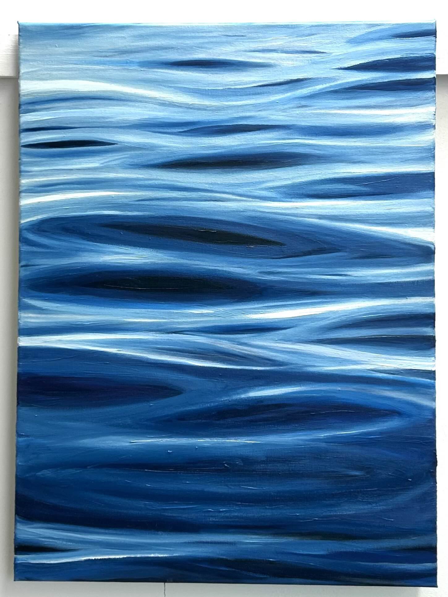 Water painting in oil © Lissy Marsh