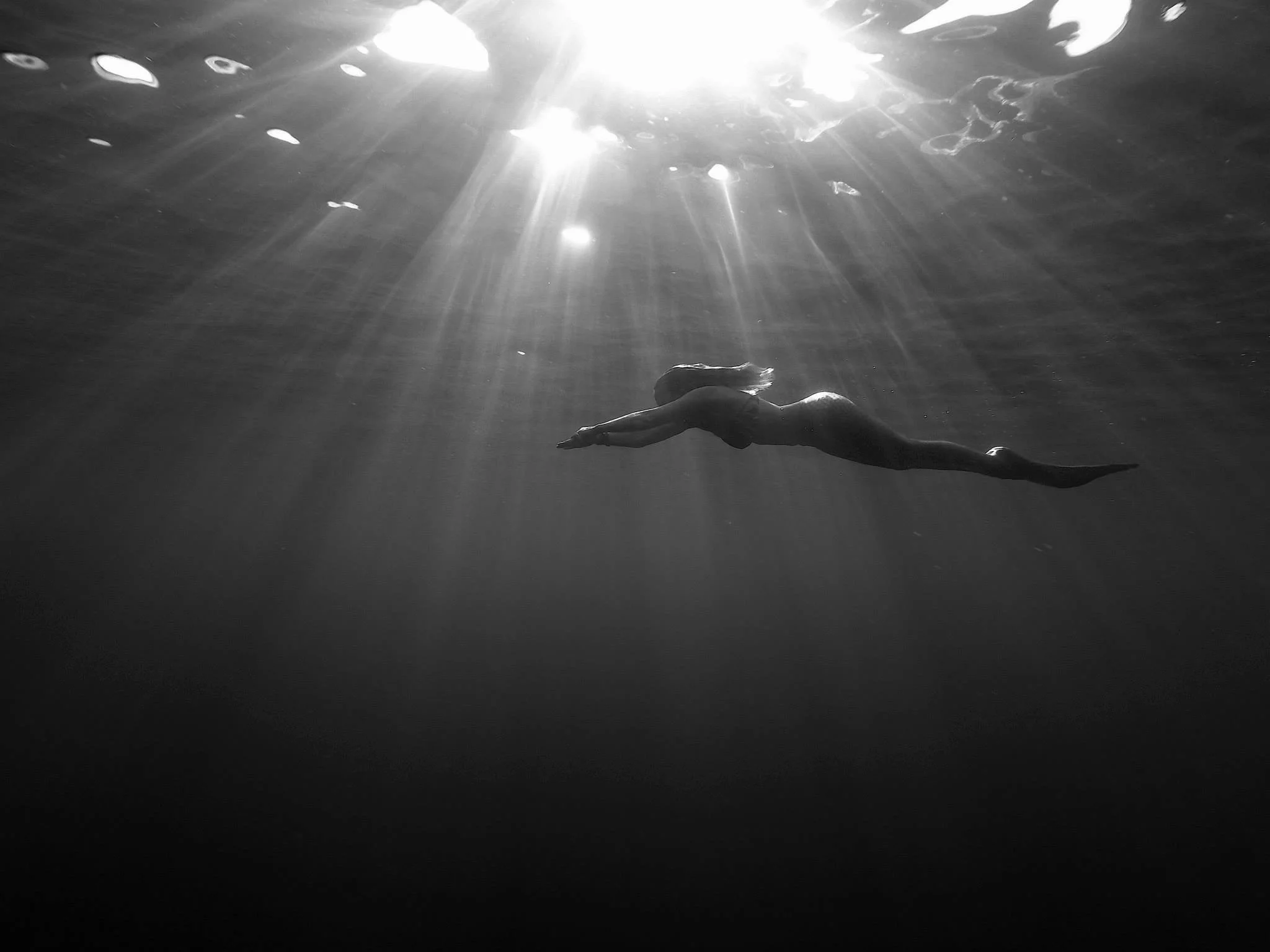Mermaid Lissy sunlight ©IanDonald