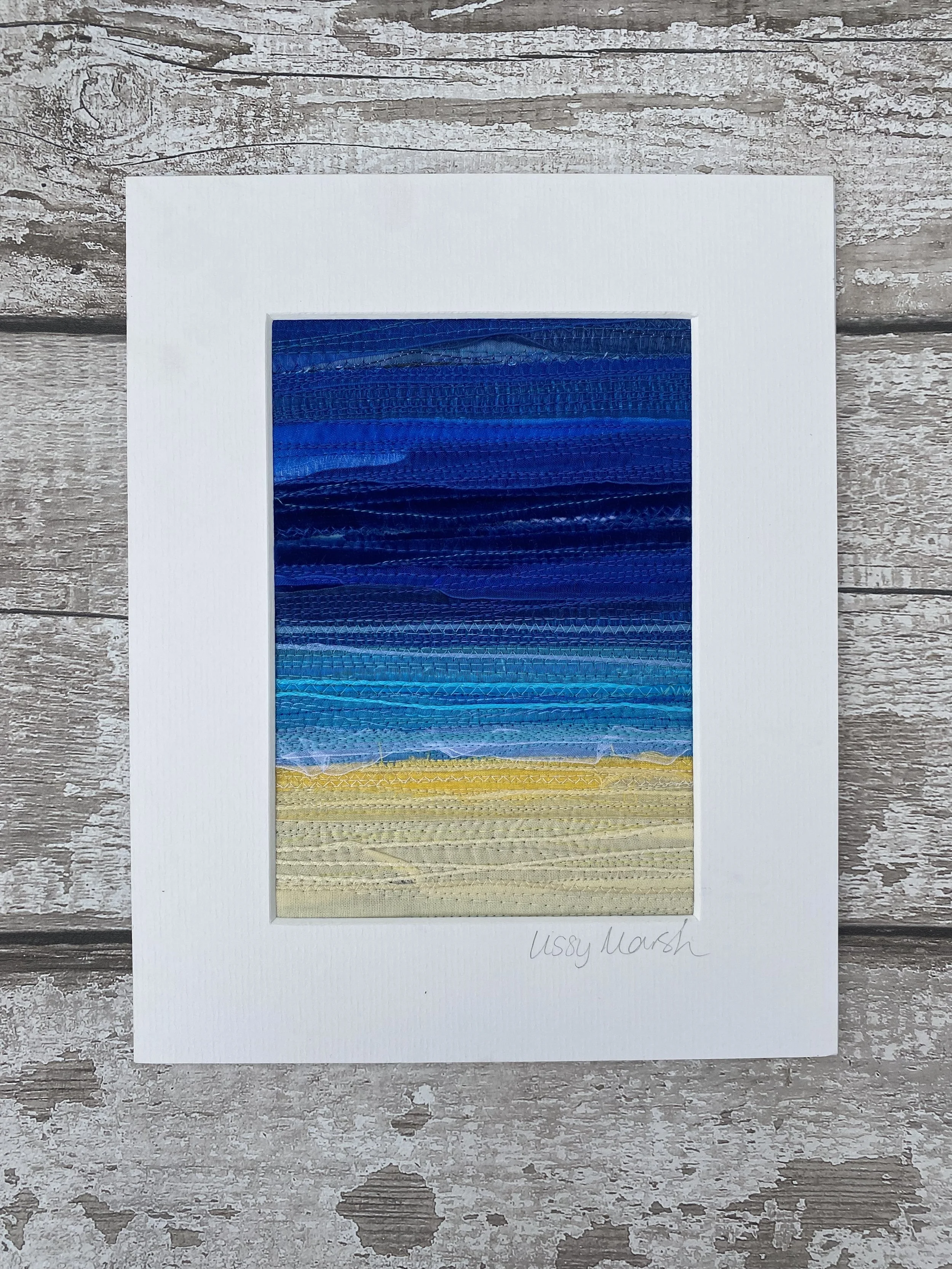 Textile Beach Art by Lissy Marsh