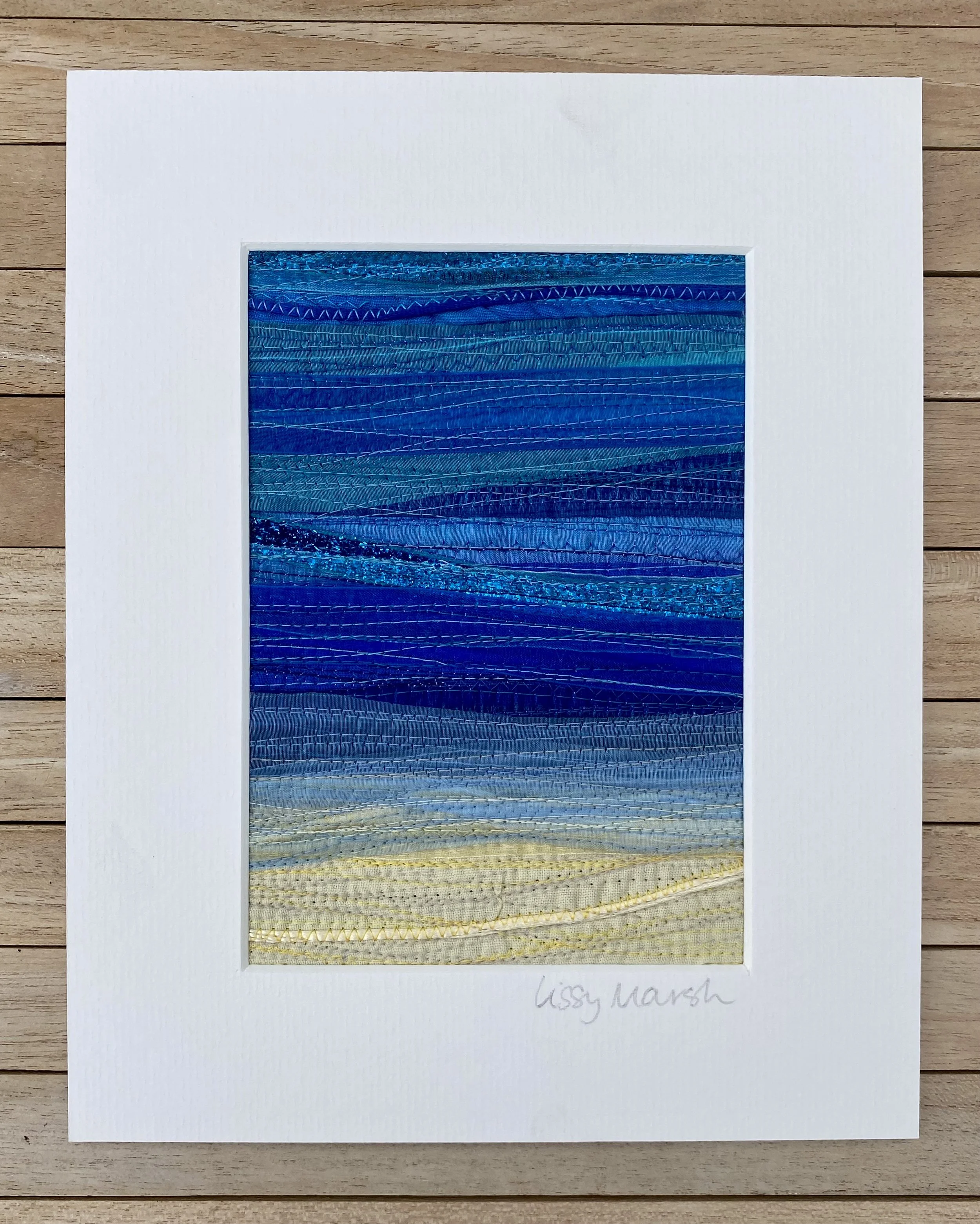 Textile Beach Art by Lissy Marsh