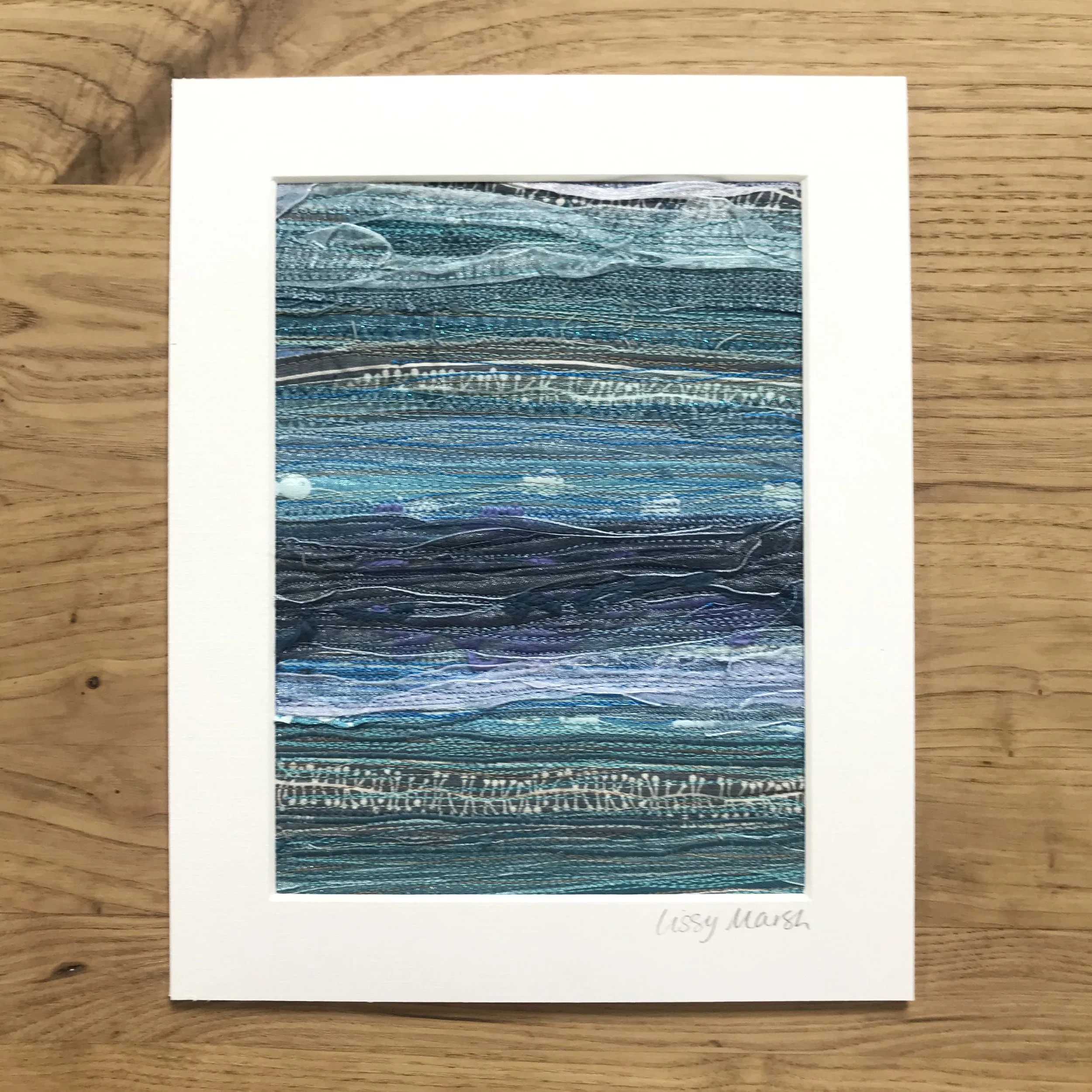 Textile Underwater Art by Lissy Marsh