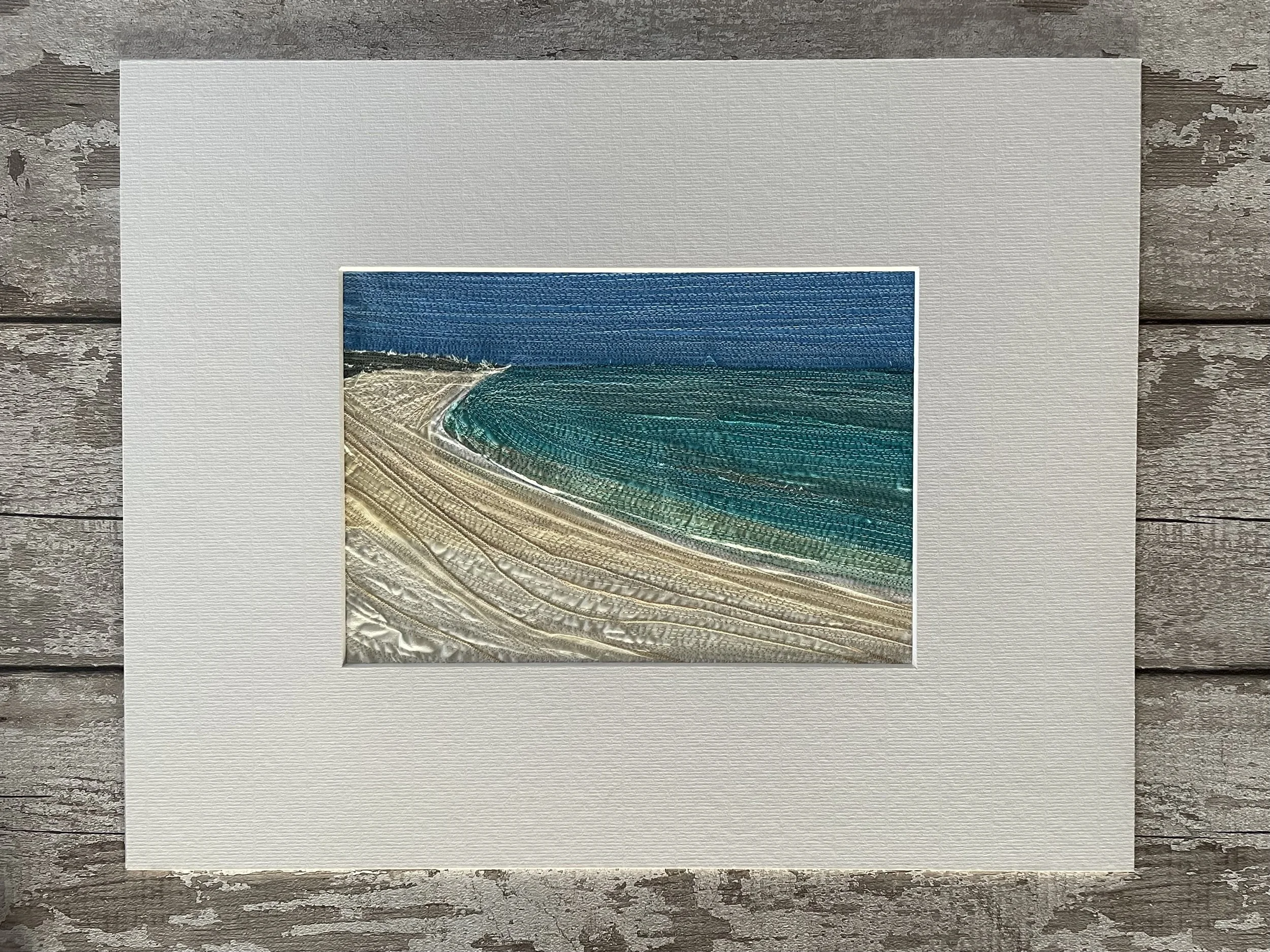 Textile Art "The Bay" by Lissy Marsh