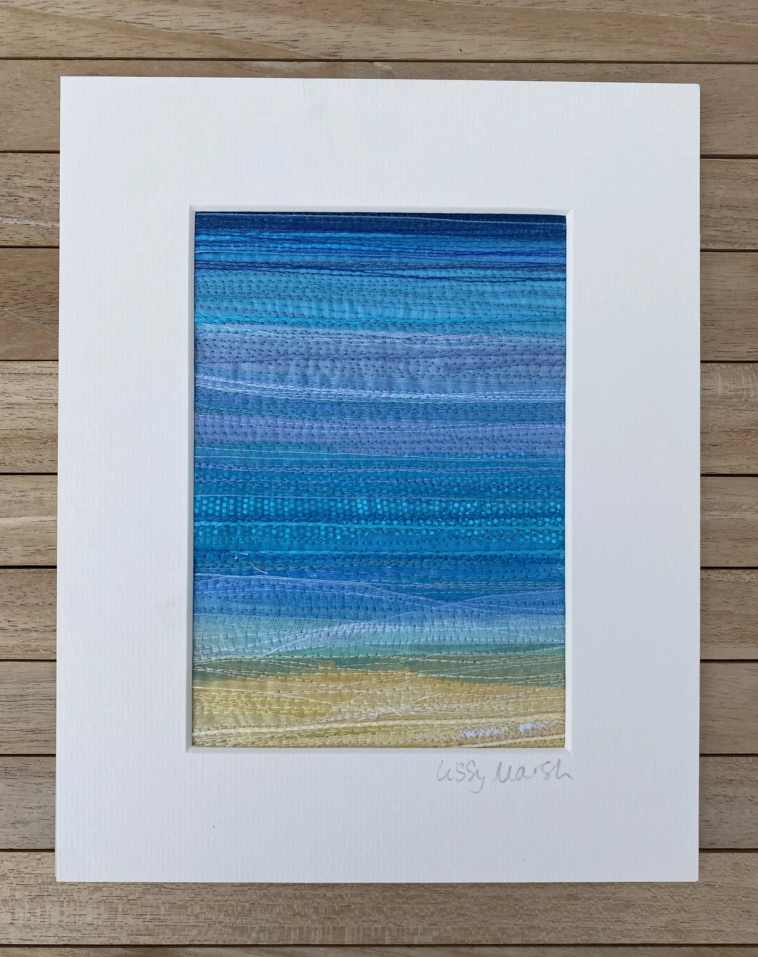 Textile Beach Art by Lissy Marsh