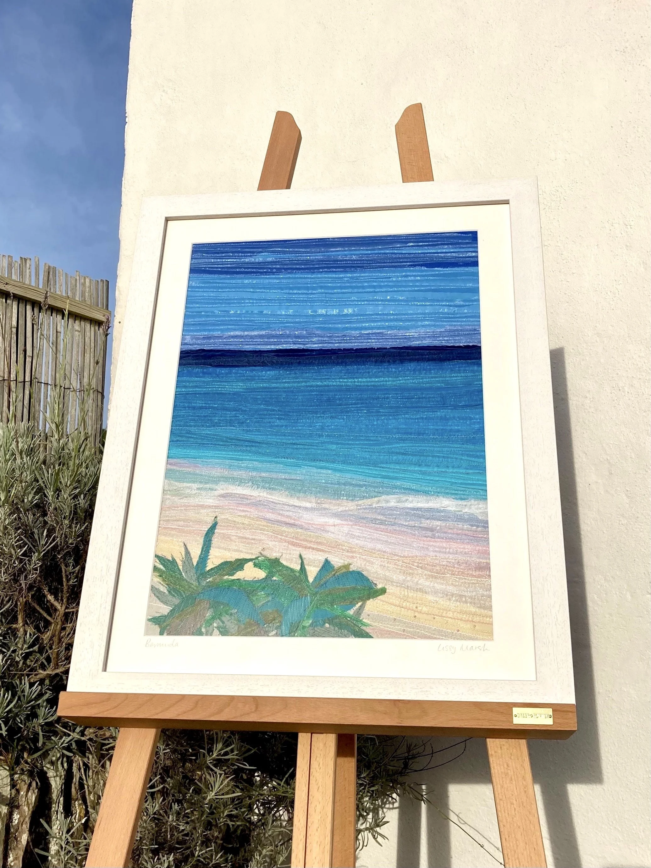 Textile Art Commission "Bermuda" by Lissy Marsh