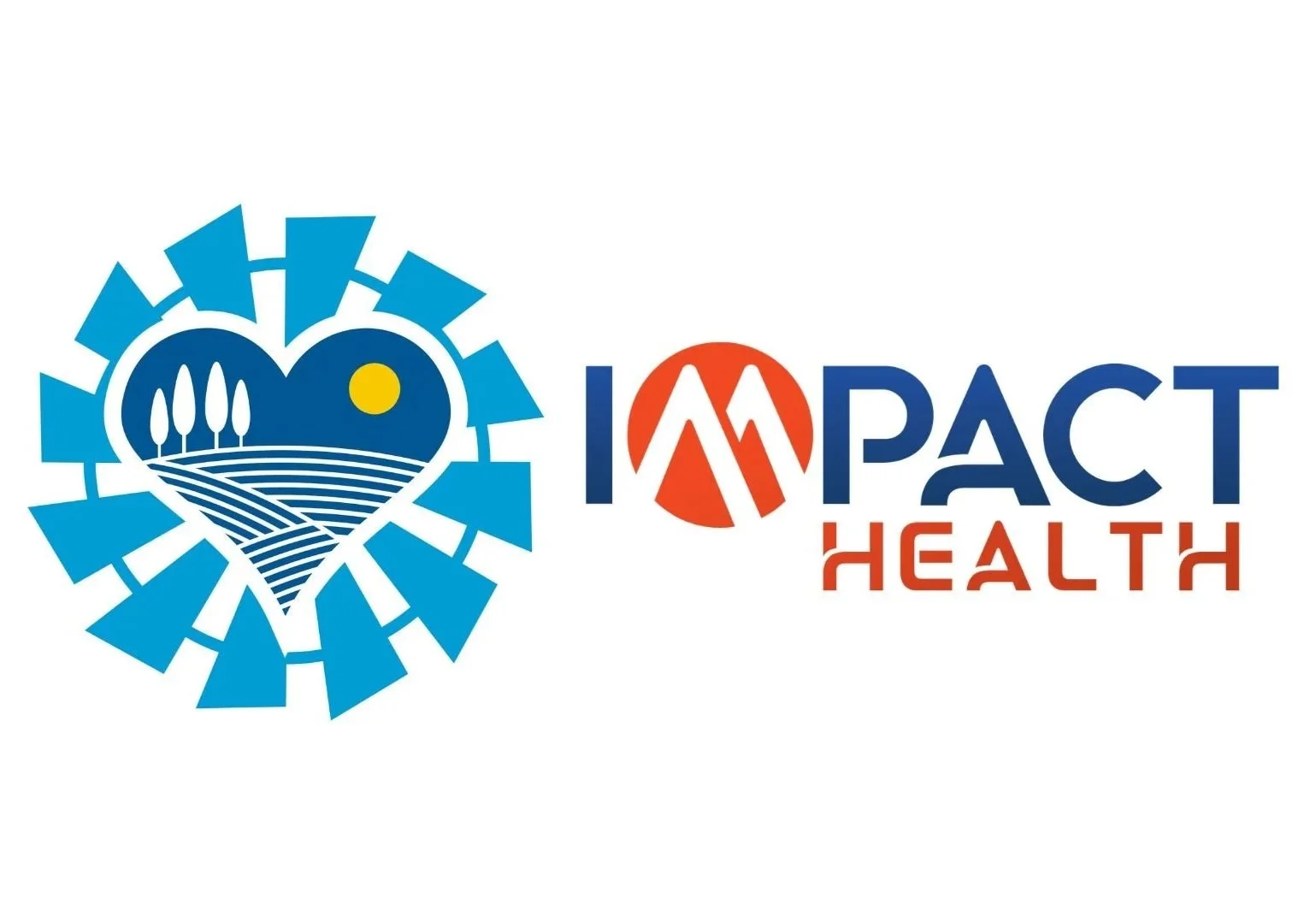 Image depicts the Rural Health Transformation Program and Impact Health logos