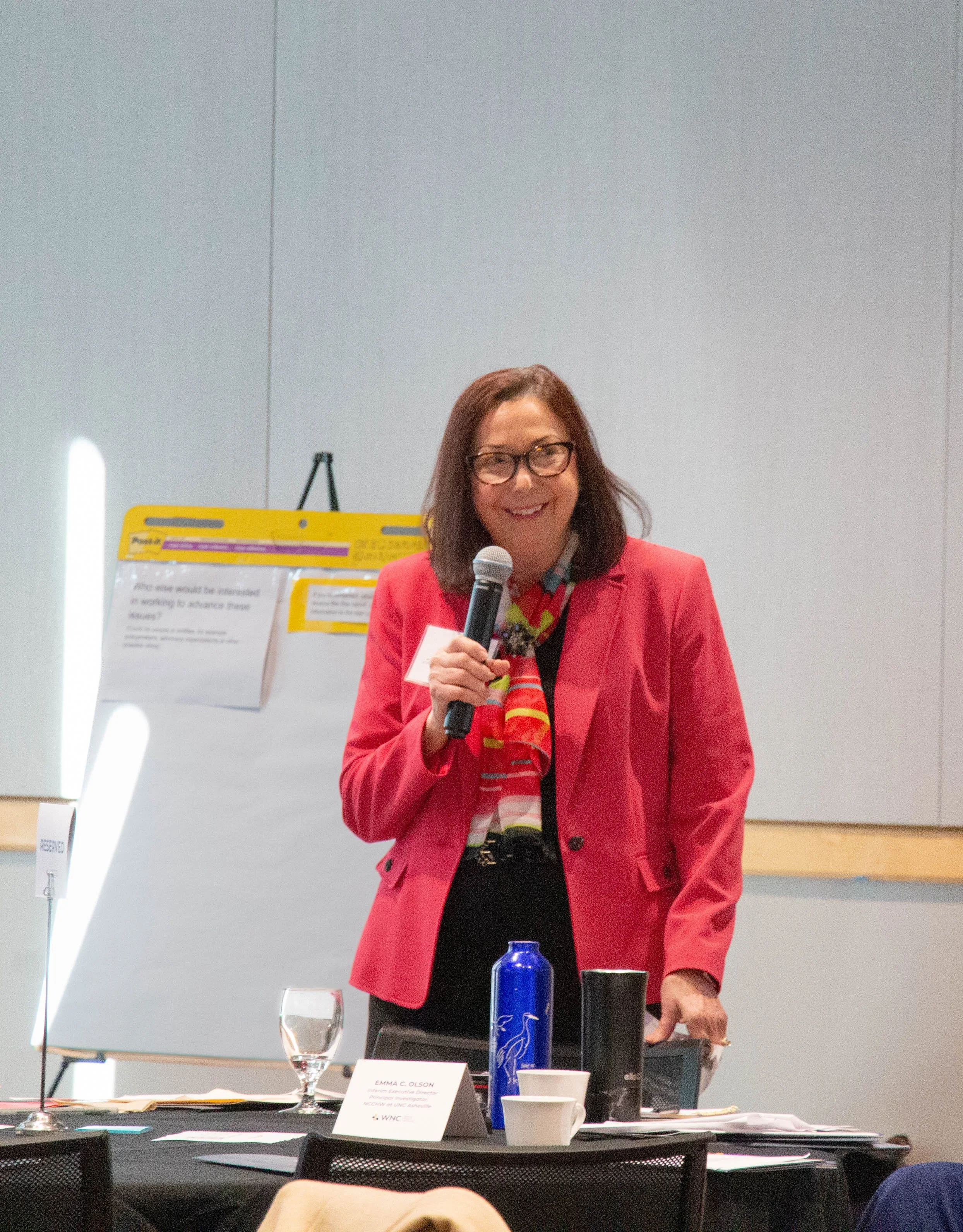 Vivian Gettys (NC Center for Health and Wellness). Panel Q&A. Photo credit: Michaela Lumpert, Impact Health