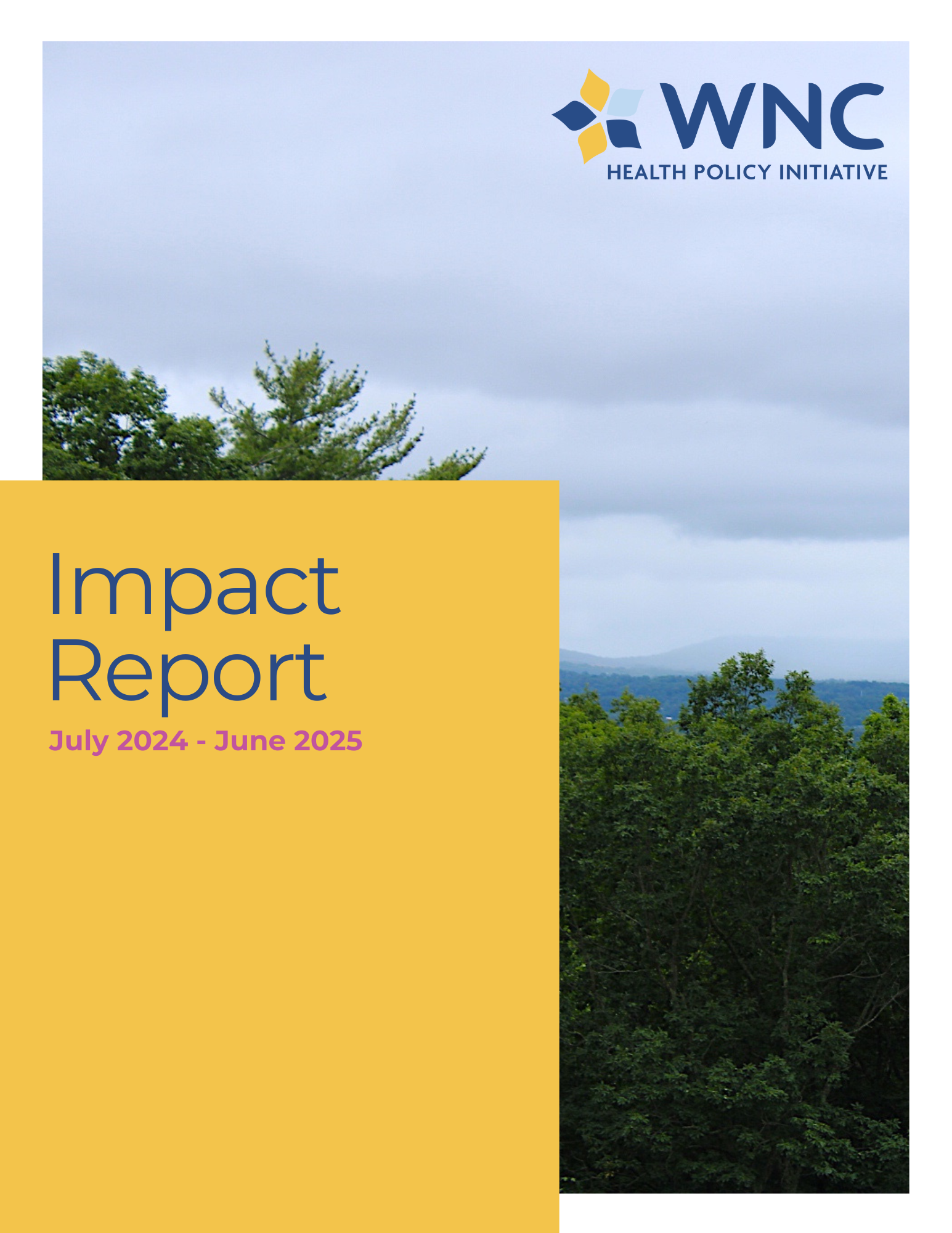 2024-2025 WNC HPI Impact Report Cover