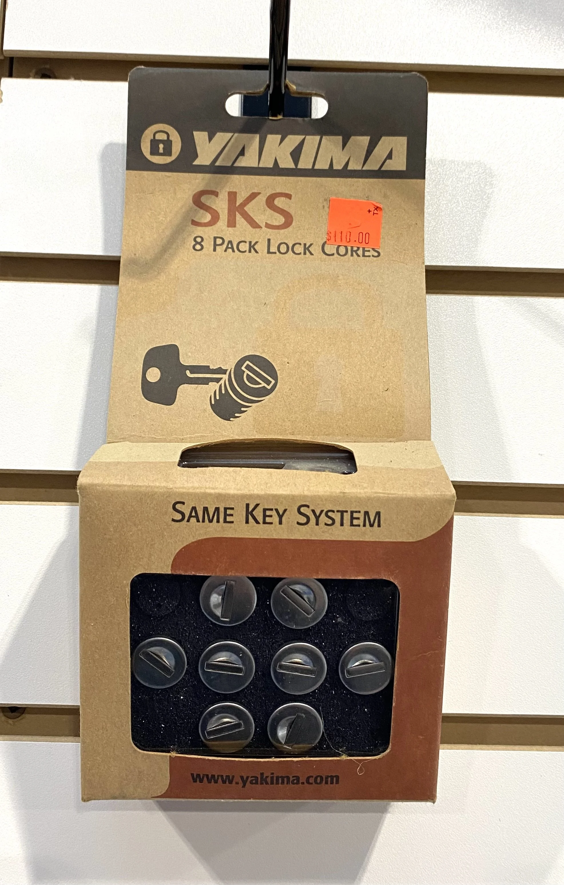 Yakima SKS 8 Pack Lock Cores