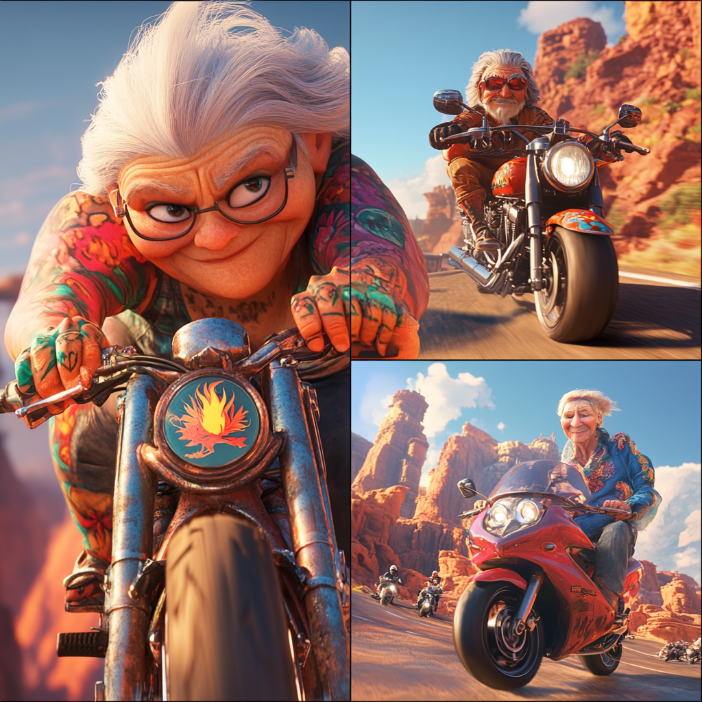 How Tattoos, Motorcycles, and Drag Shows are Redefining Authentic Aging