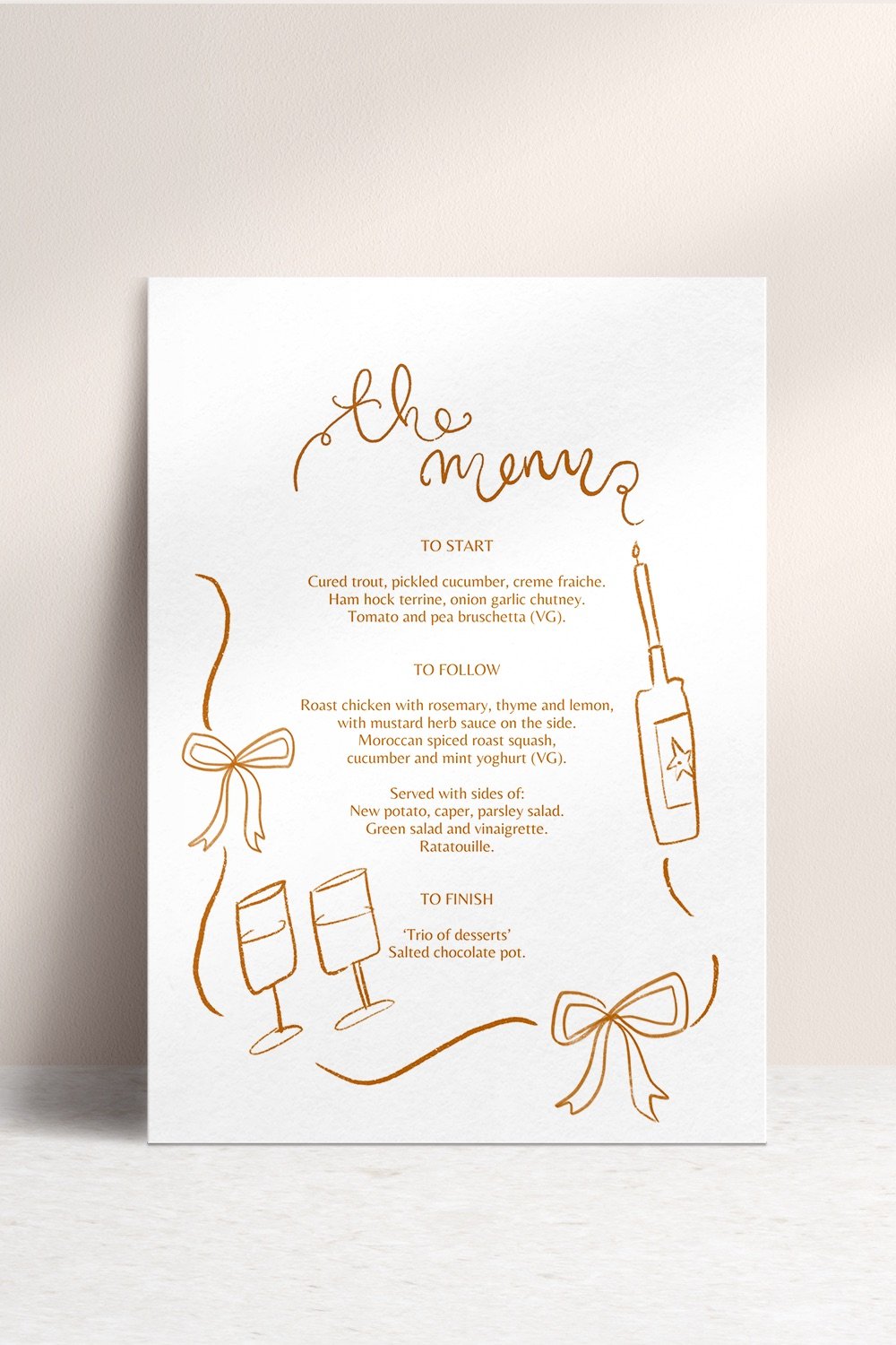Handwritten - You're So Golden - DIY Stationery Template Collection.jpeg