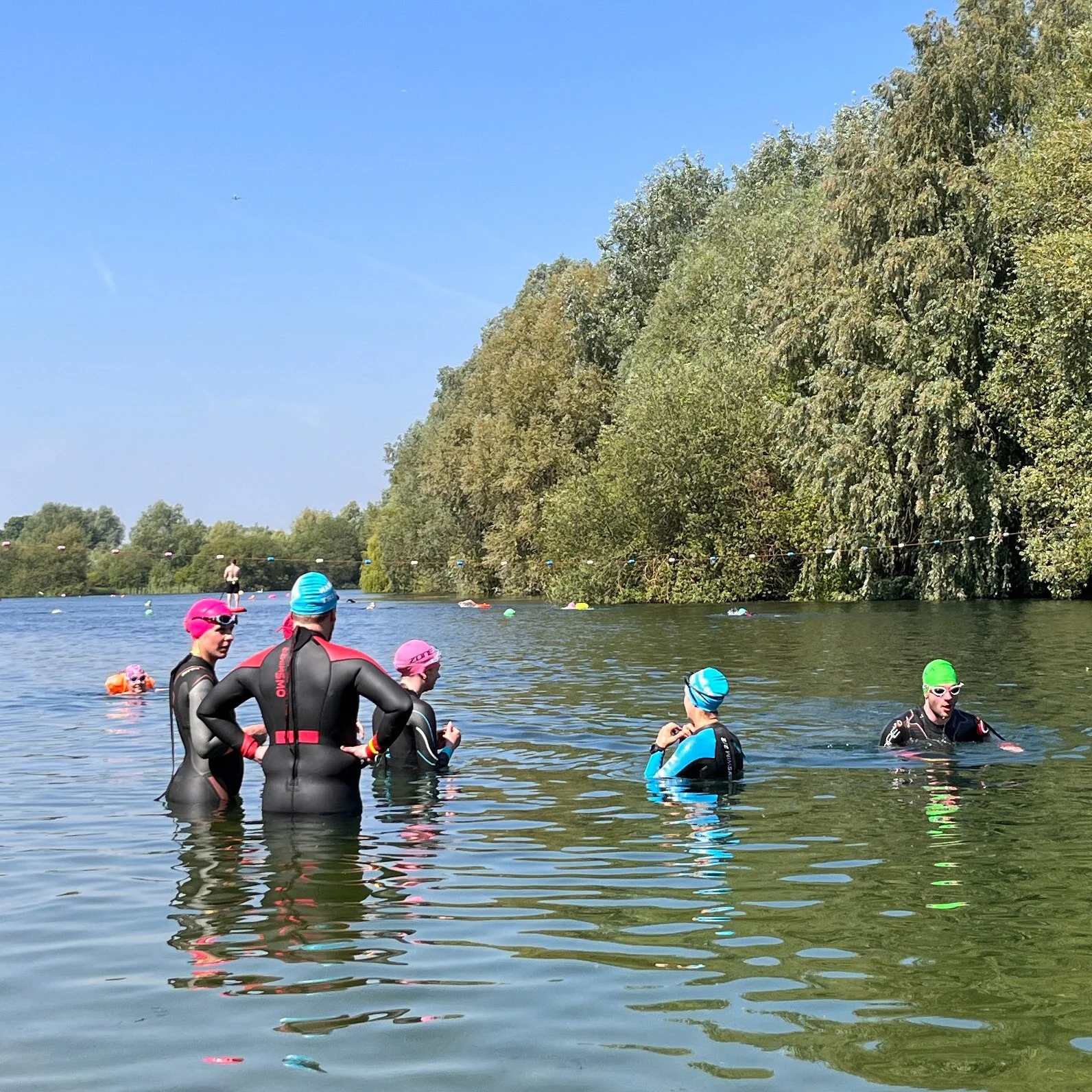 Open Water Swimming in Hertfordshire — Redricks Lakes