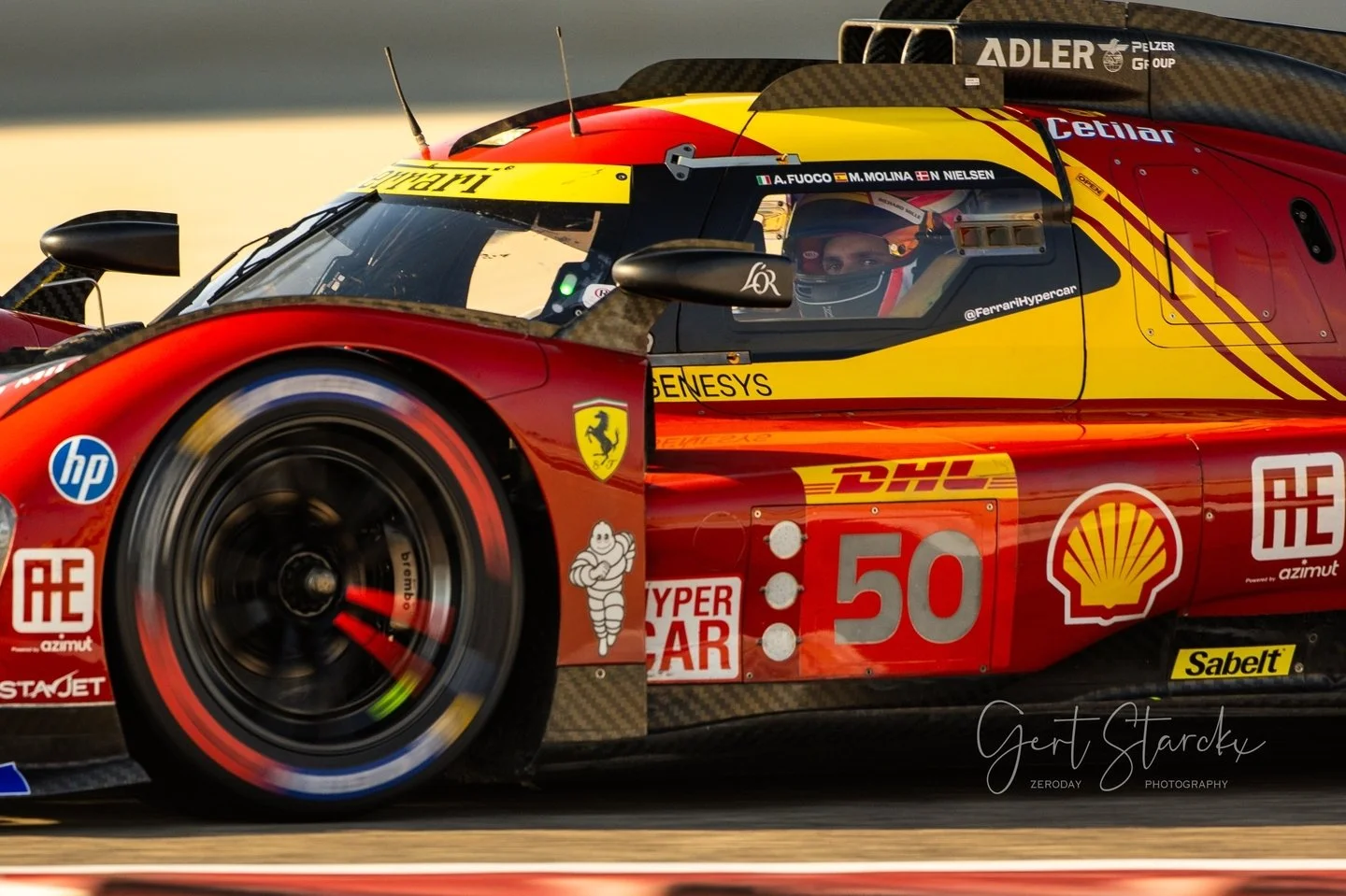 Arthur Leclerc ensuring the photographer have seen him racing at Bahrain. Who’s using that pretty white Canon objective?😆
#8HBahrain @fiawec_official
@bah_int_circuit
@autosportbe
Shop at www.zero-day.be - © Gert Starckx - All rights re