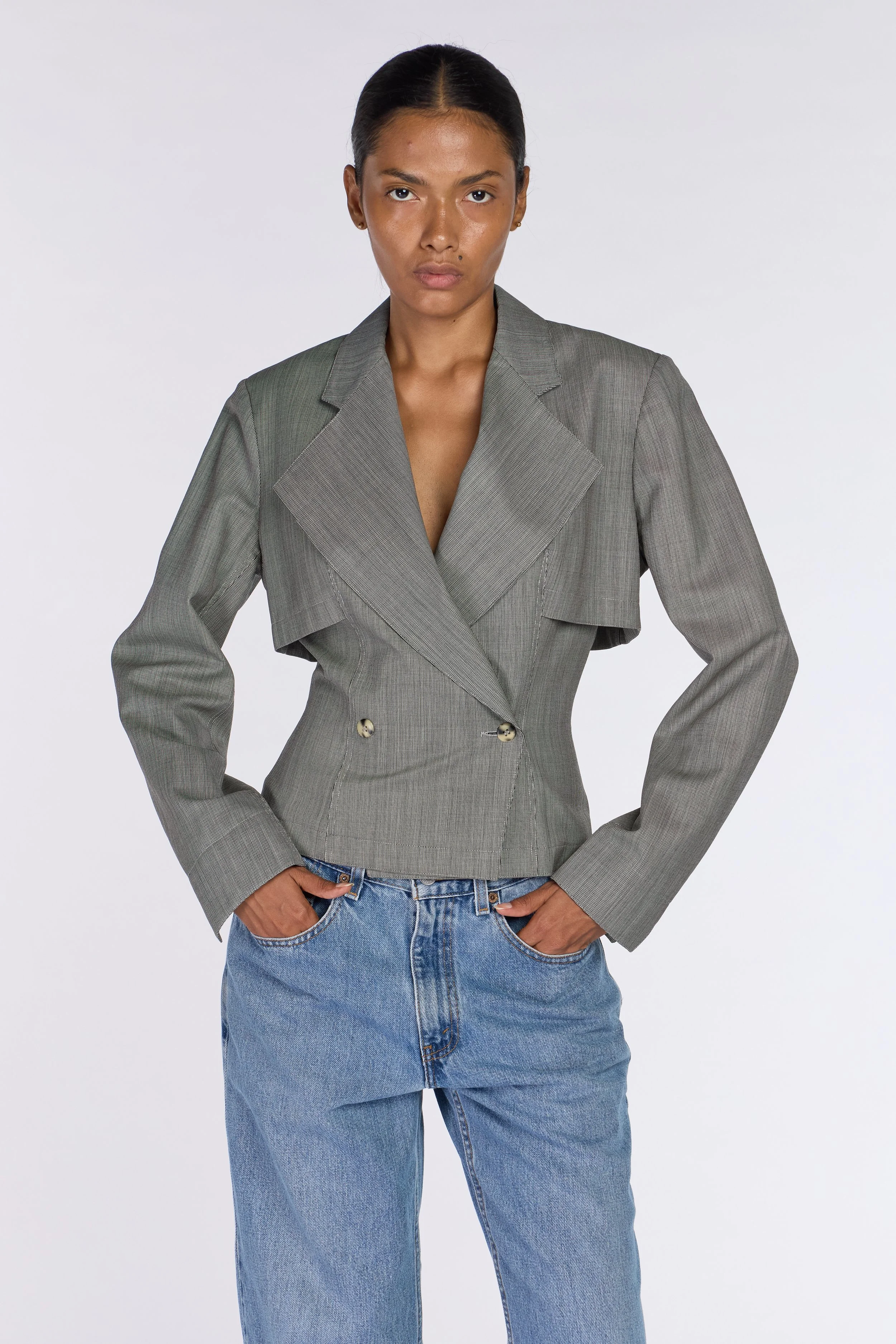 Alaïa A/W 1988 Jacket with a Cinched Waist – view 2