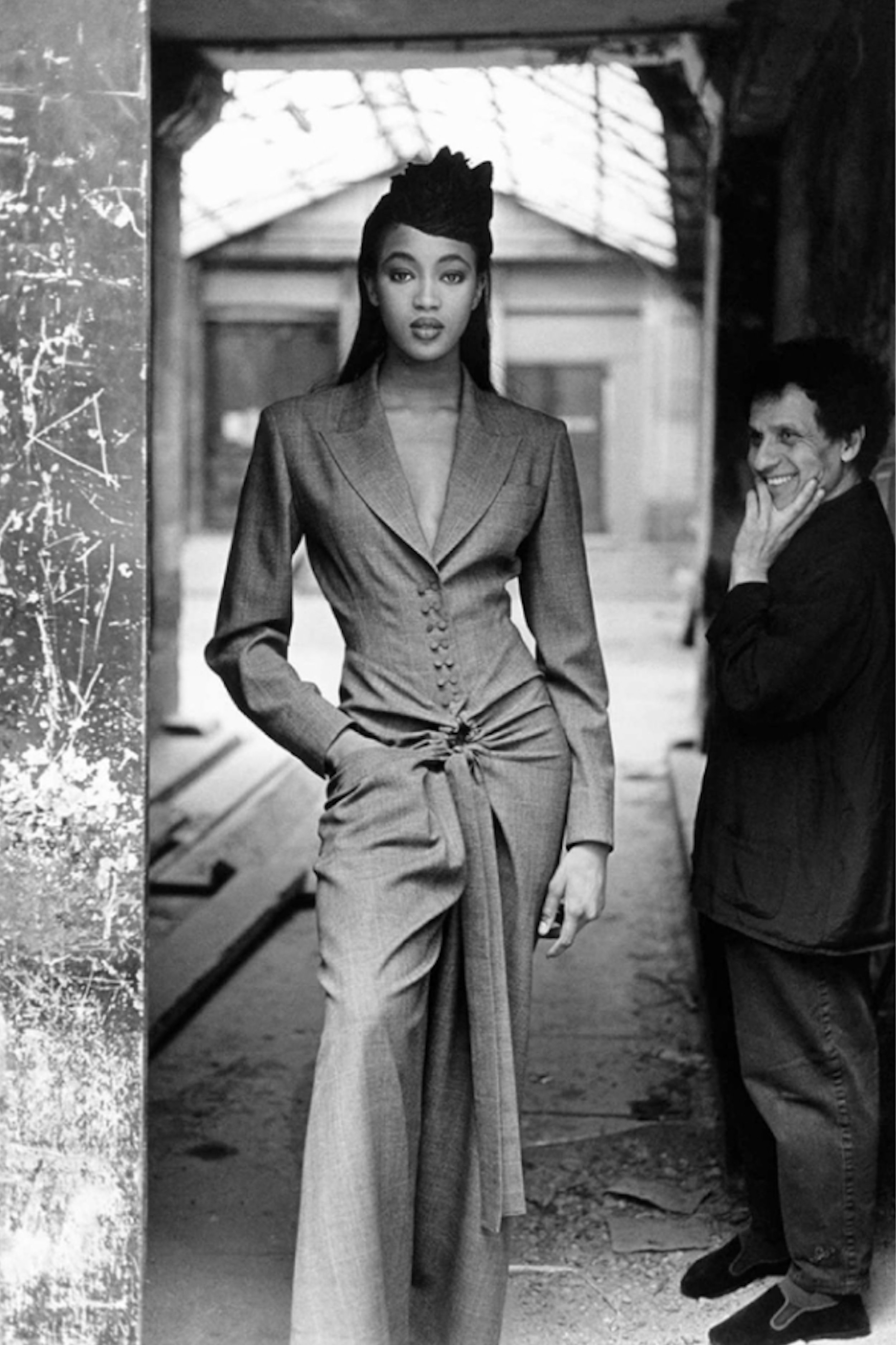 Vintage Alaia jumpsuit 80s alaia alaia 1980s Naomi Campbell alaia naomi campbell vogue editorial