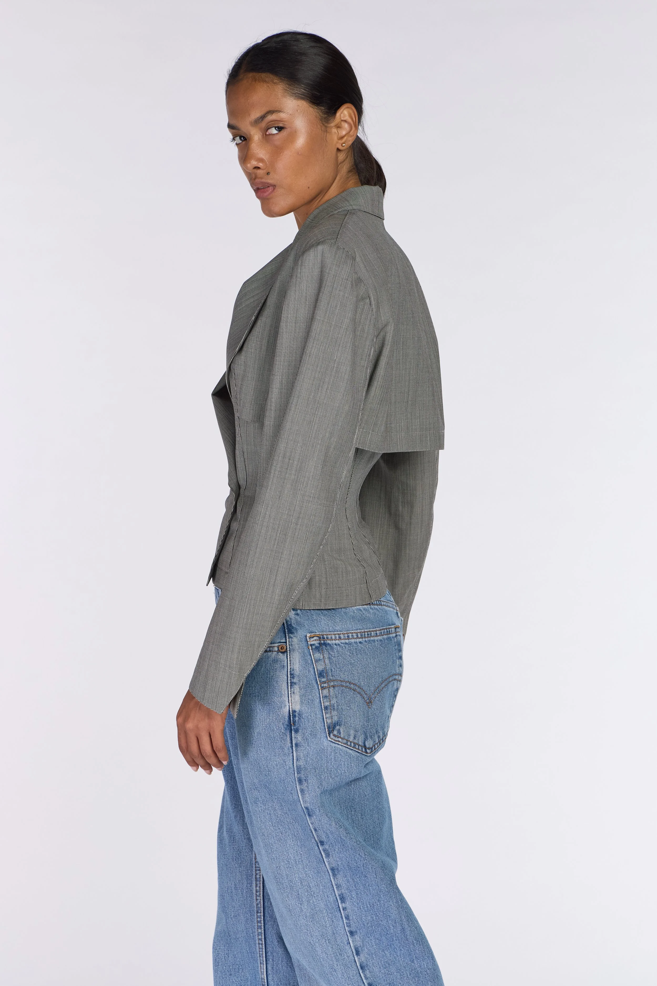 Alaïa A/W 1988 Jacket with a Cinched Waist – view 3
