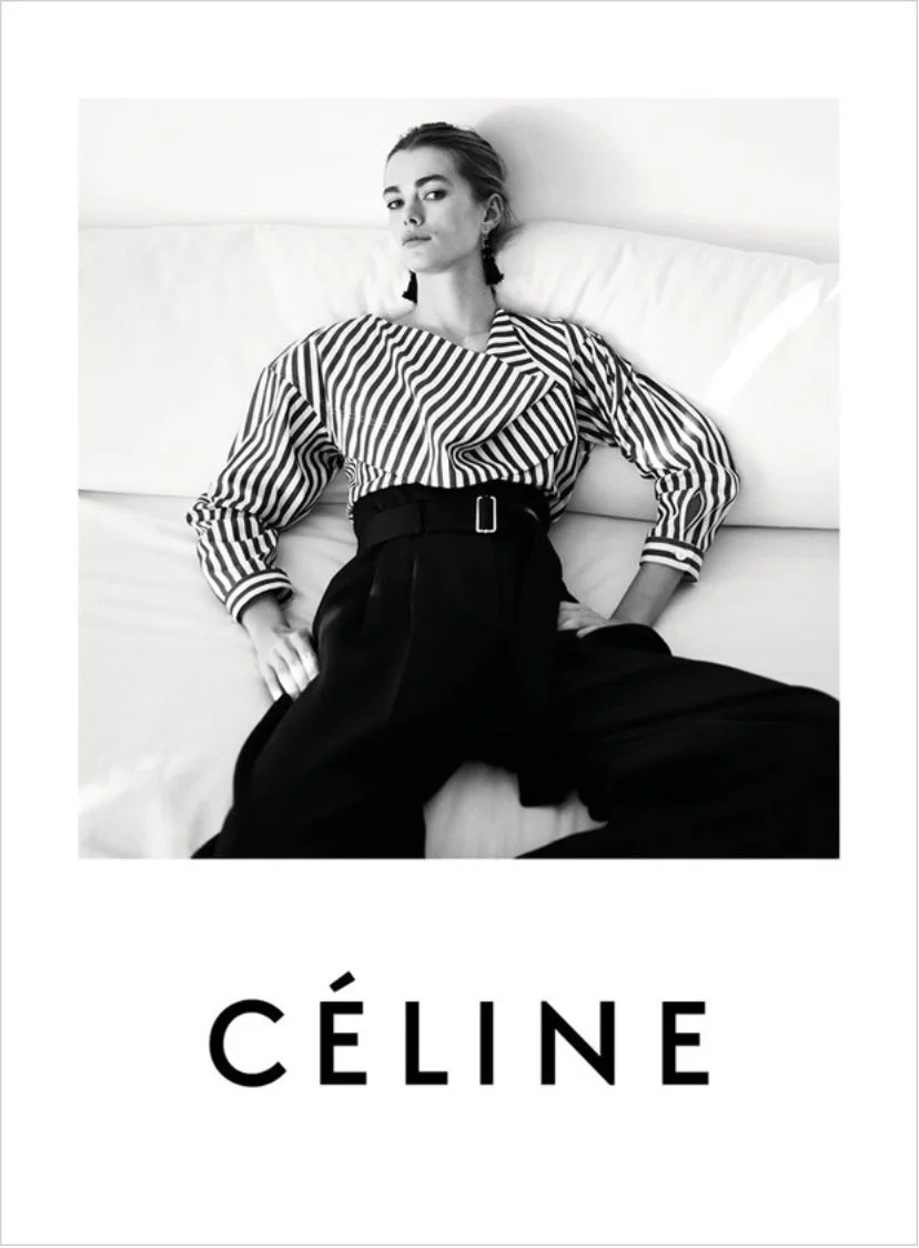 Céline by Phoebe Philo Resort 2016 Belted Trousers – runway and archive image – Resort 2016 (Cruise 2016) runway – Old Céline, Phoebe Philo Céline, vintage Celine