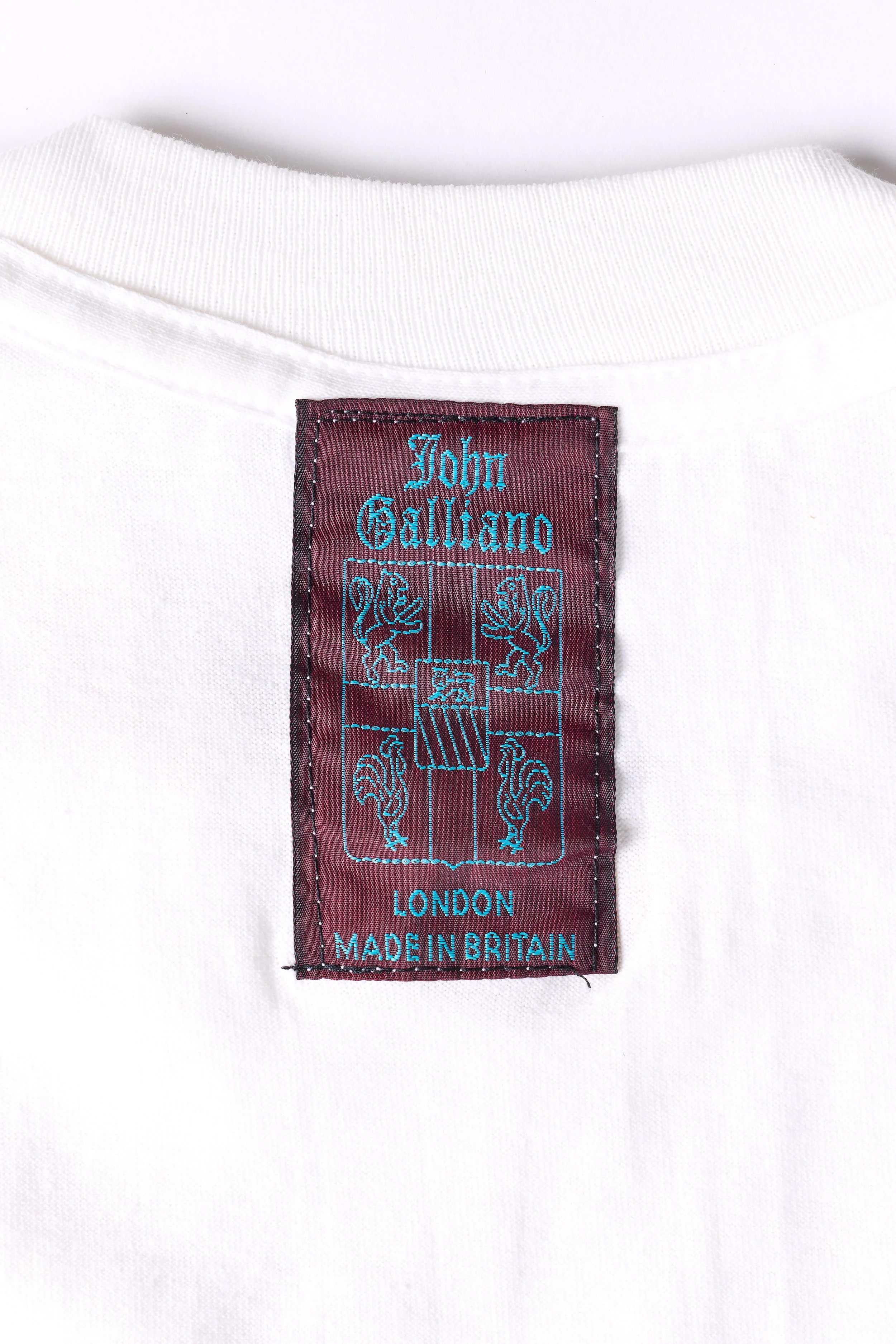 John Galliano A/W 1989 “Nancy Cunard” 1990 T-shirt – view 6