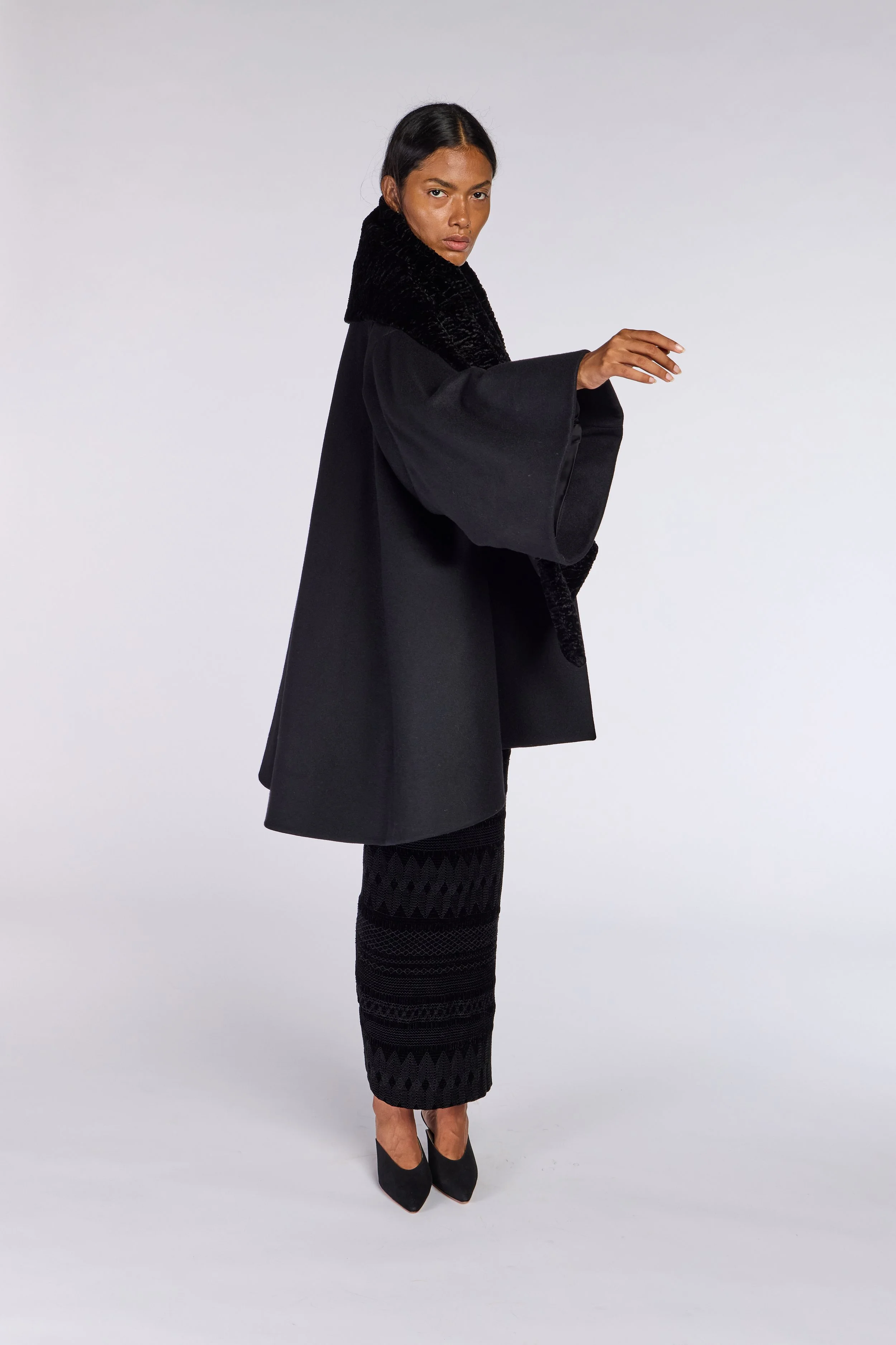 John Galliano A/W 1995 “Dolores” Tent Coat – view 11