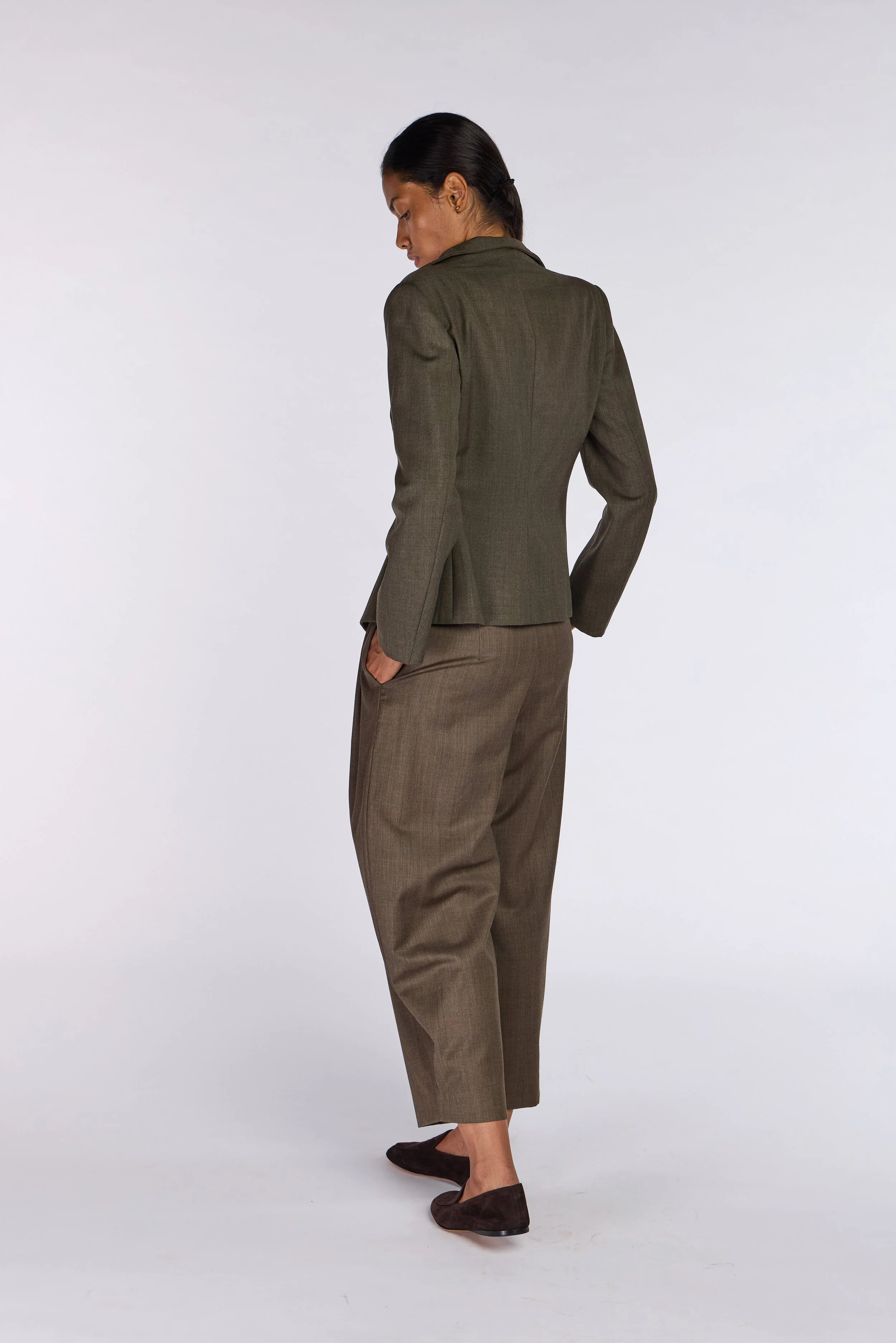 Alexander McQueen 1990s Triangle Lapel Jacket – view 6