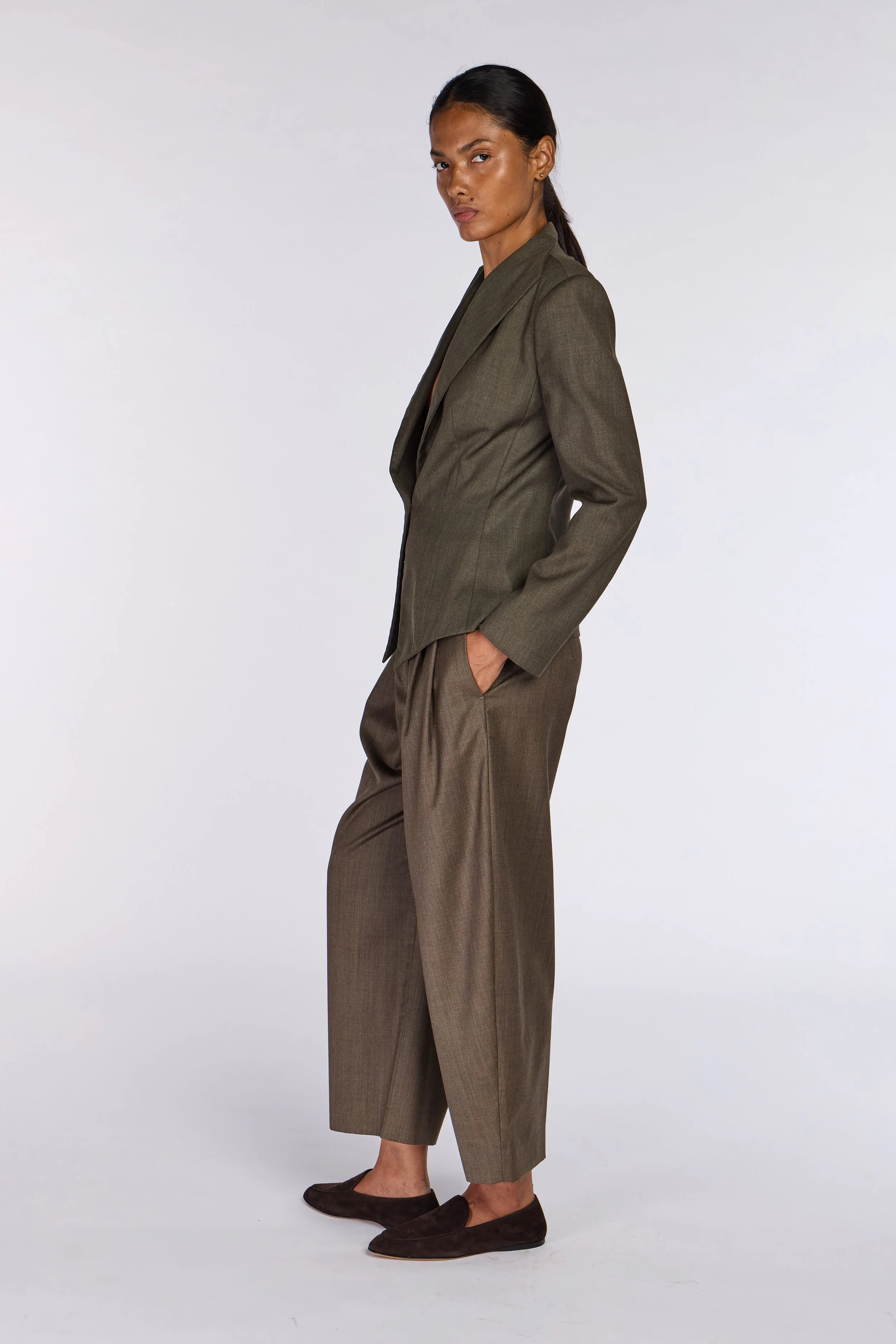 Alexander McQueen 1990s Triangle Lapel Jacket – view 5