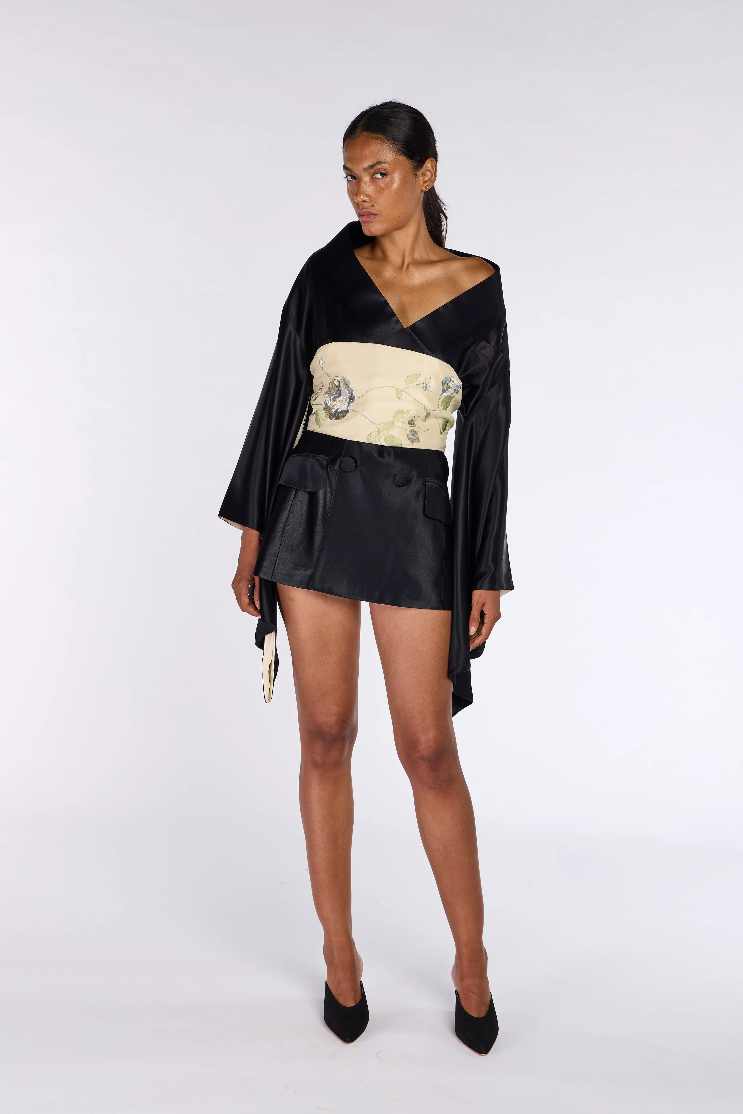 John Galliano A/W 1994 “Black” Collection Minimono Ensemble – view 4
