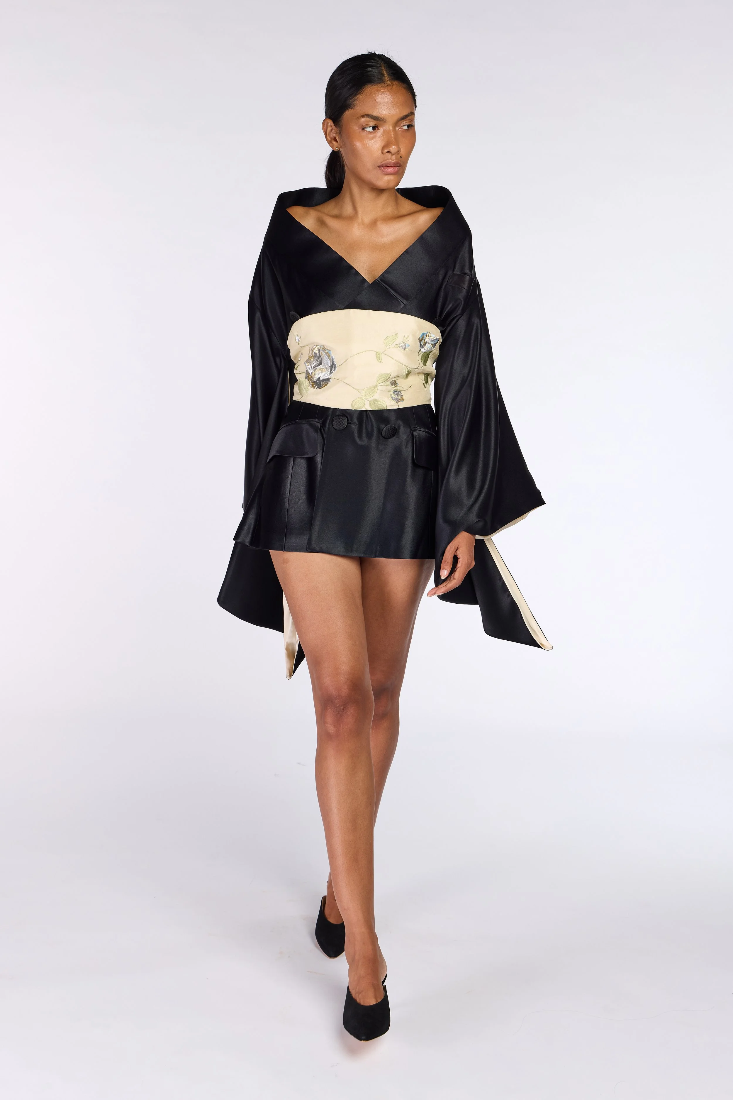 John Galliano A/W 1994 “Black” Collection Minimono Ensemble – view 2