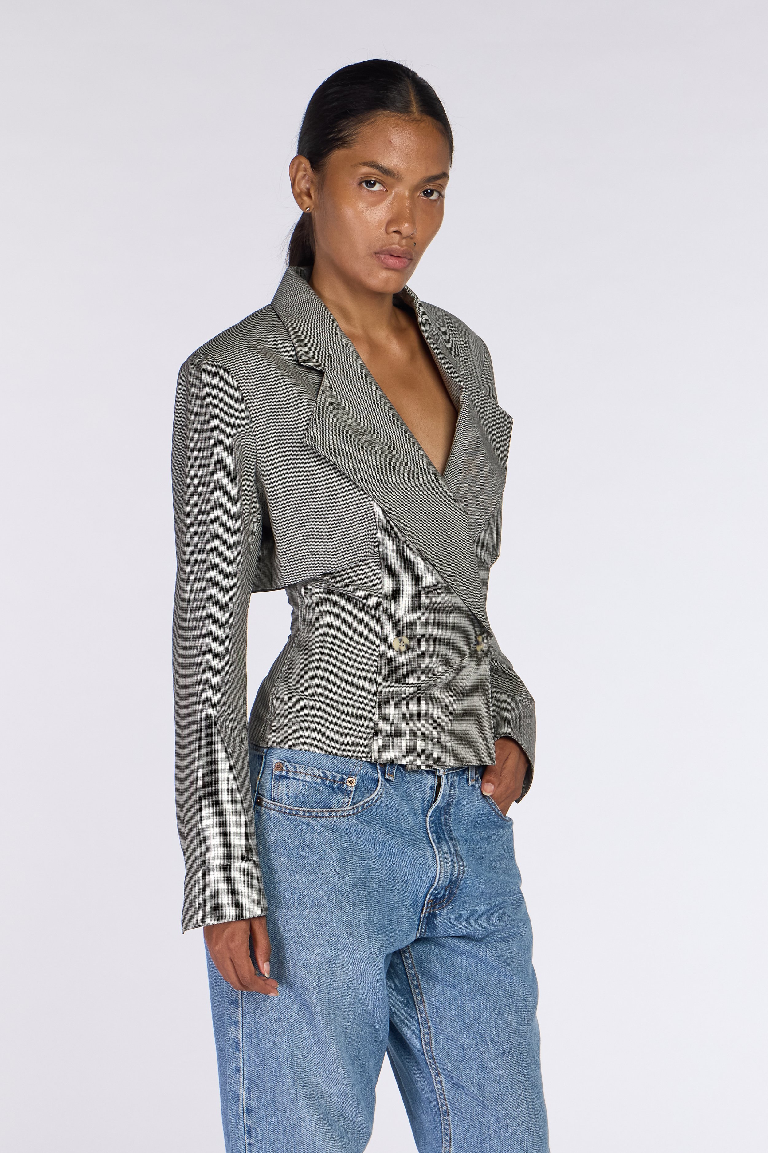 Alaïa A/W 1988 Jacket with a Cinched Waist – view 6