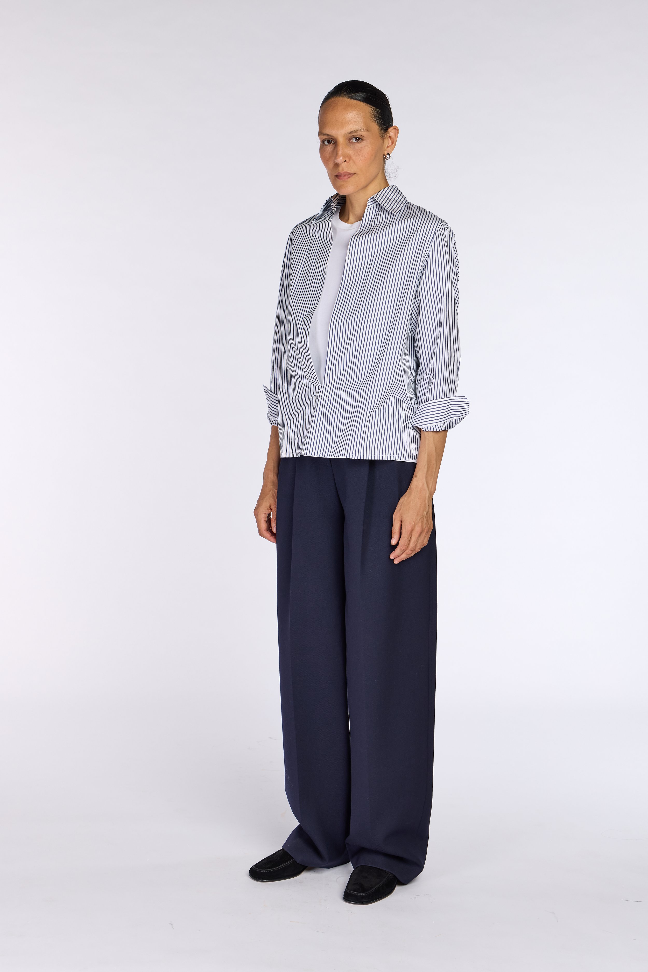 Hermès by Martin Margiela S/S 2000 Striped Vareuse Shirt – view 6