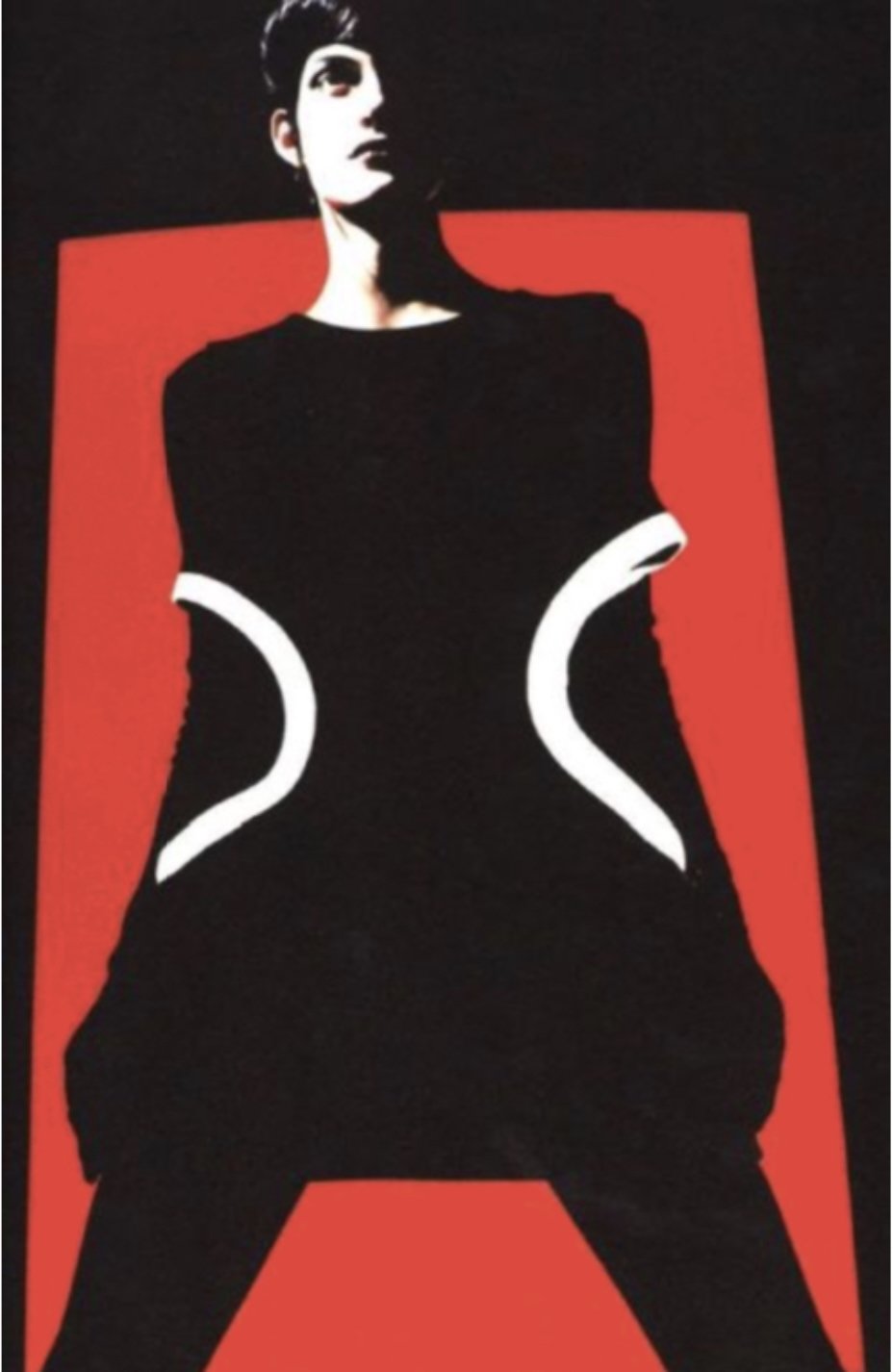 Yohji Yamamoto A/W 1989 Dress – runway and archive image – Autumn/Winter 1989 (AW89), Fall/Winter 1989 (FW89) runway – vintage Yohji Yamamoto, Yohji Yamamoto archive