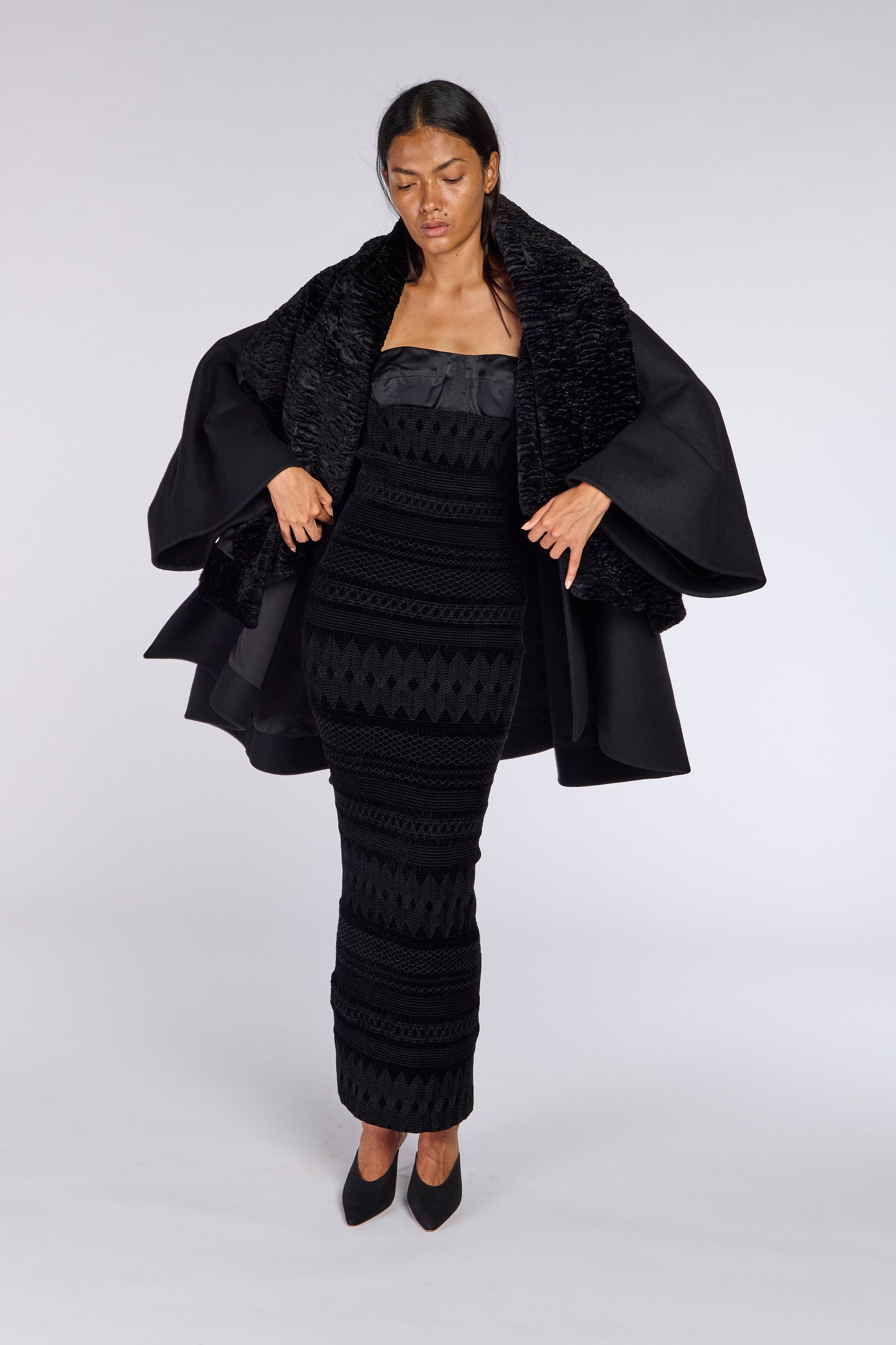 John Galliano A/W 1995 “Dolores” Tent Coat – view 2