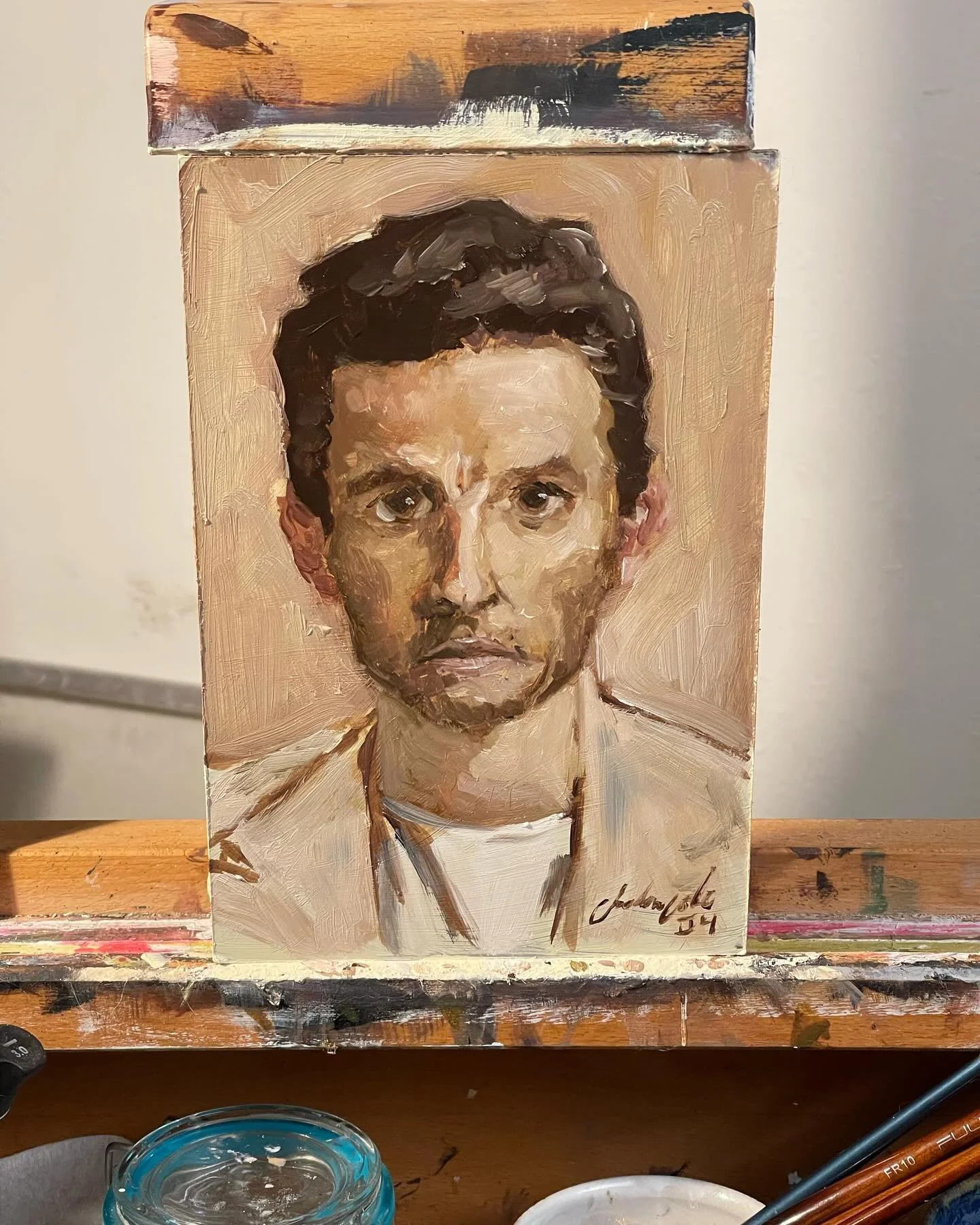 Little portrait study tonight