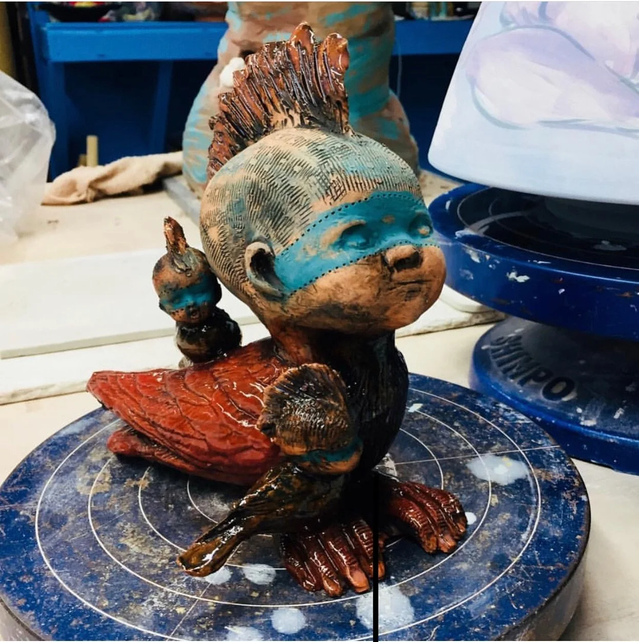 👉repost from @melodyknowles_clayartist 👈
______________________________________________
&middot;
&middot;
&middot;
&middot;
&middot;
&middot;
#midwestclayartists #pottery #potter #ceramicist #art #artist #midwestart #midwestartist #joplin #joplinmo