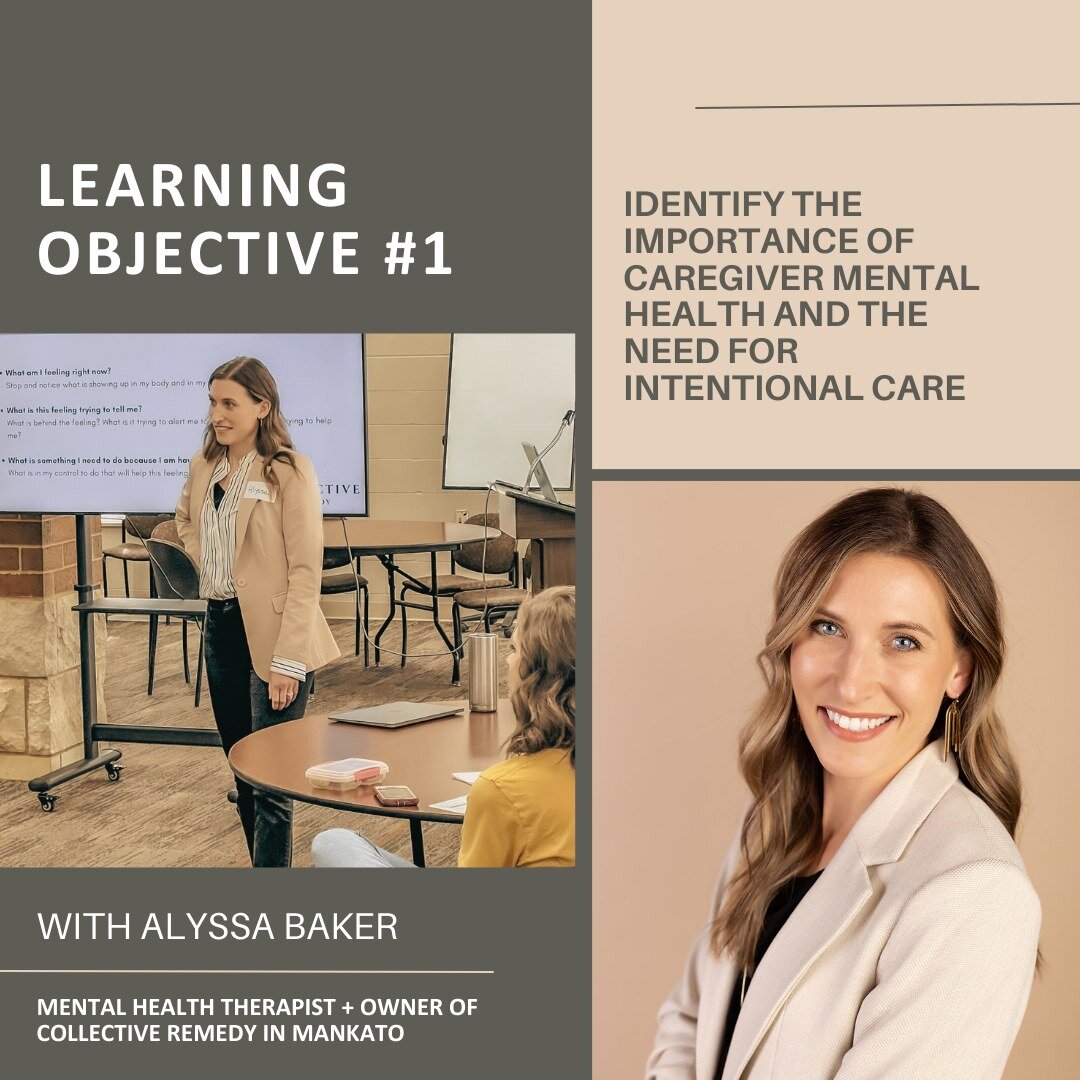 There are so many great reasons to register for Blossom: A Professional Development Retreat for Caregivers. Alyssa is one of them! She brings a wealth of knowledge regarding wellness, mental health and the ability to care intentionally for oneself re