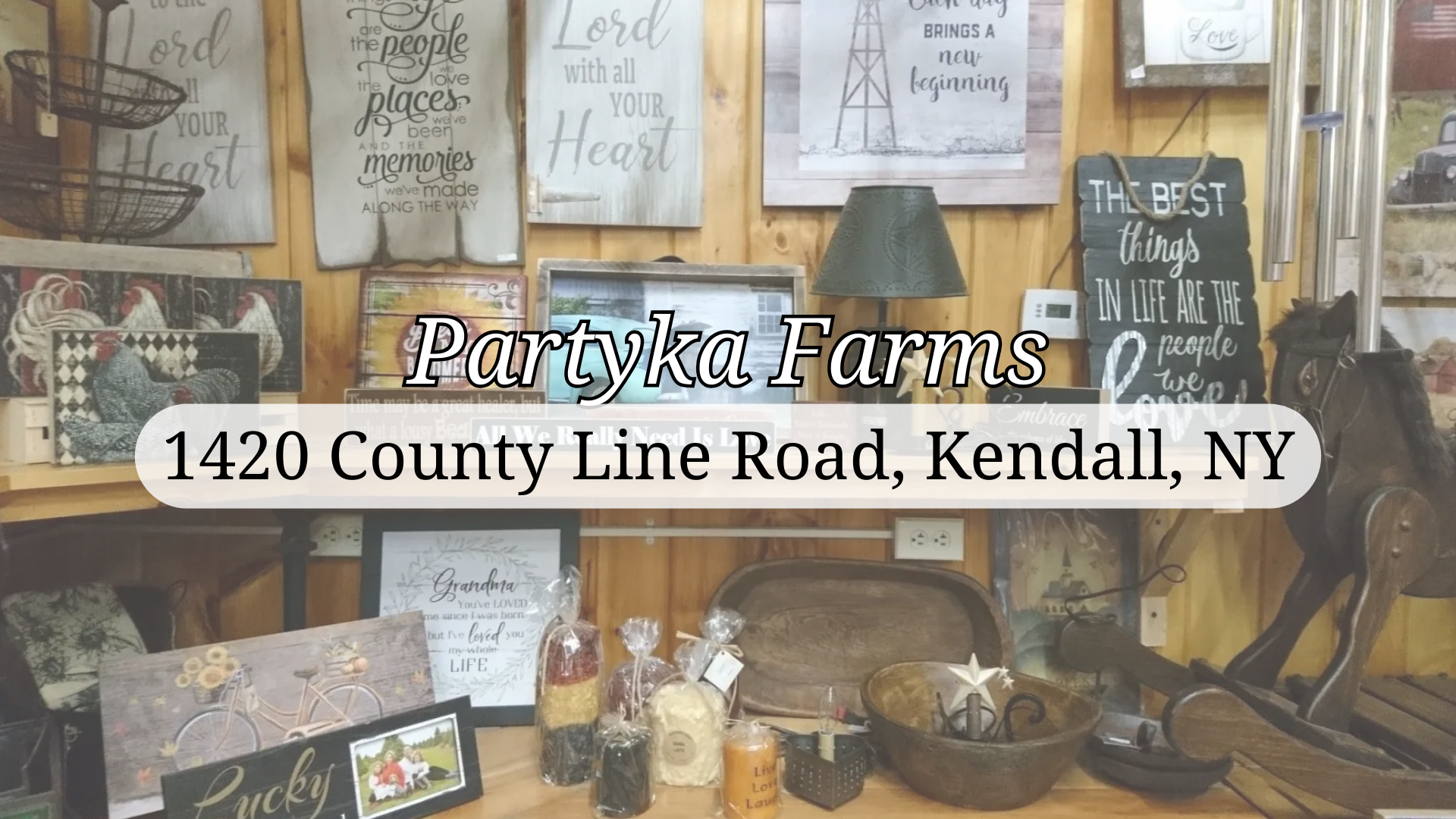 Partyka Farm, home decor, ice cream, farm