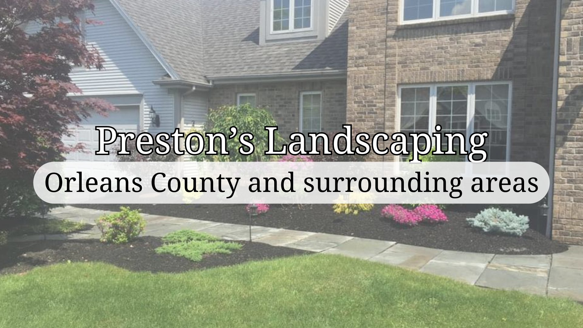 Sit back and relax. We'll do the work! Please call us for your landscape and hardscape needs.
We serve Orleans County and surrounding areas. Call or text (585) 590-2494.