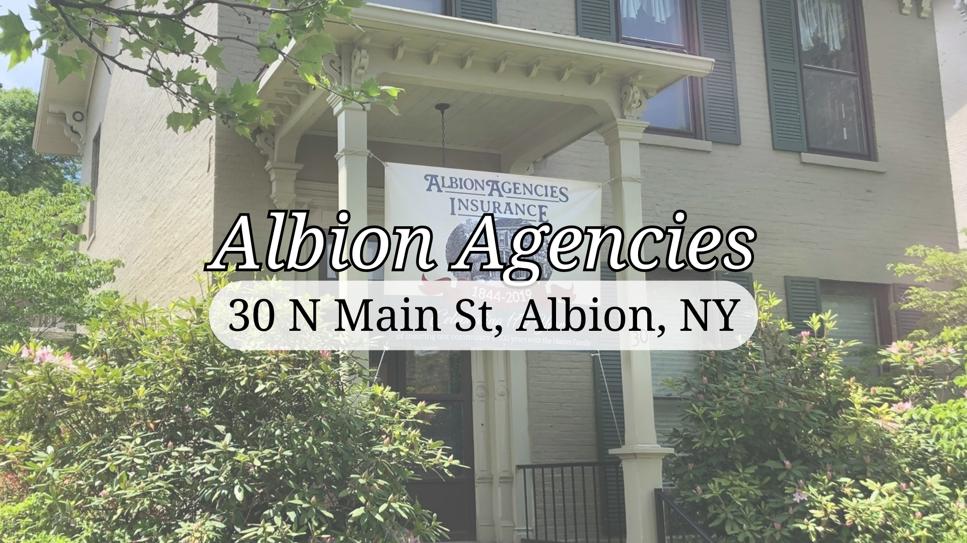 Albion Agencies provides auto, home, business, life, and long-term care insurance in Orleans County

