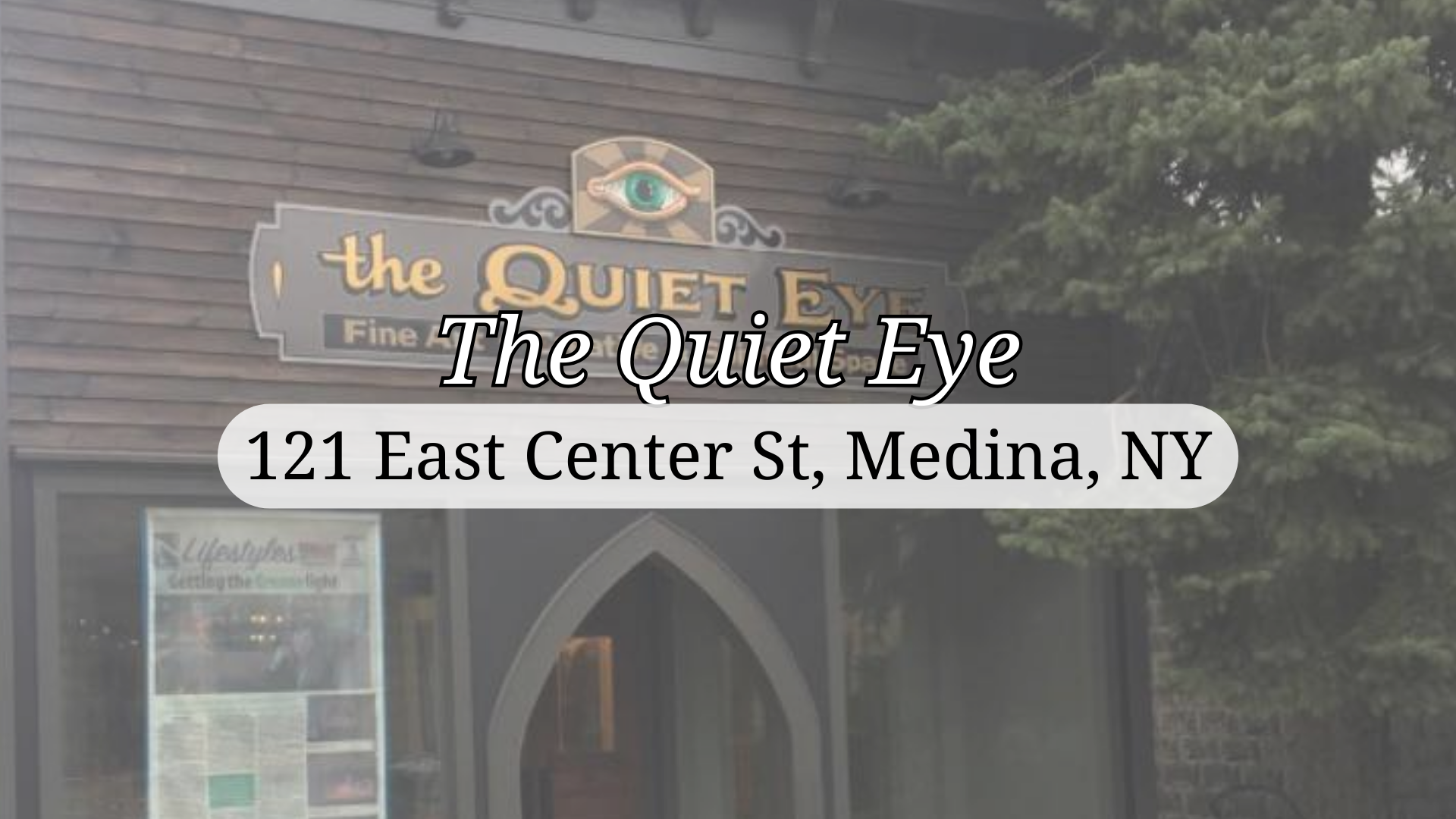 Creative and spiritual space offering oil painting, creative classes and intuitive development class The Quiet Eye Medina NY