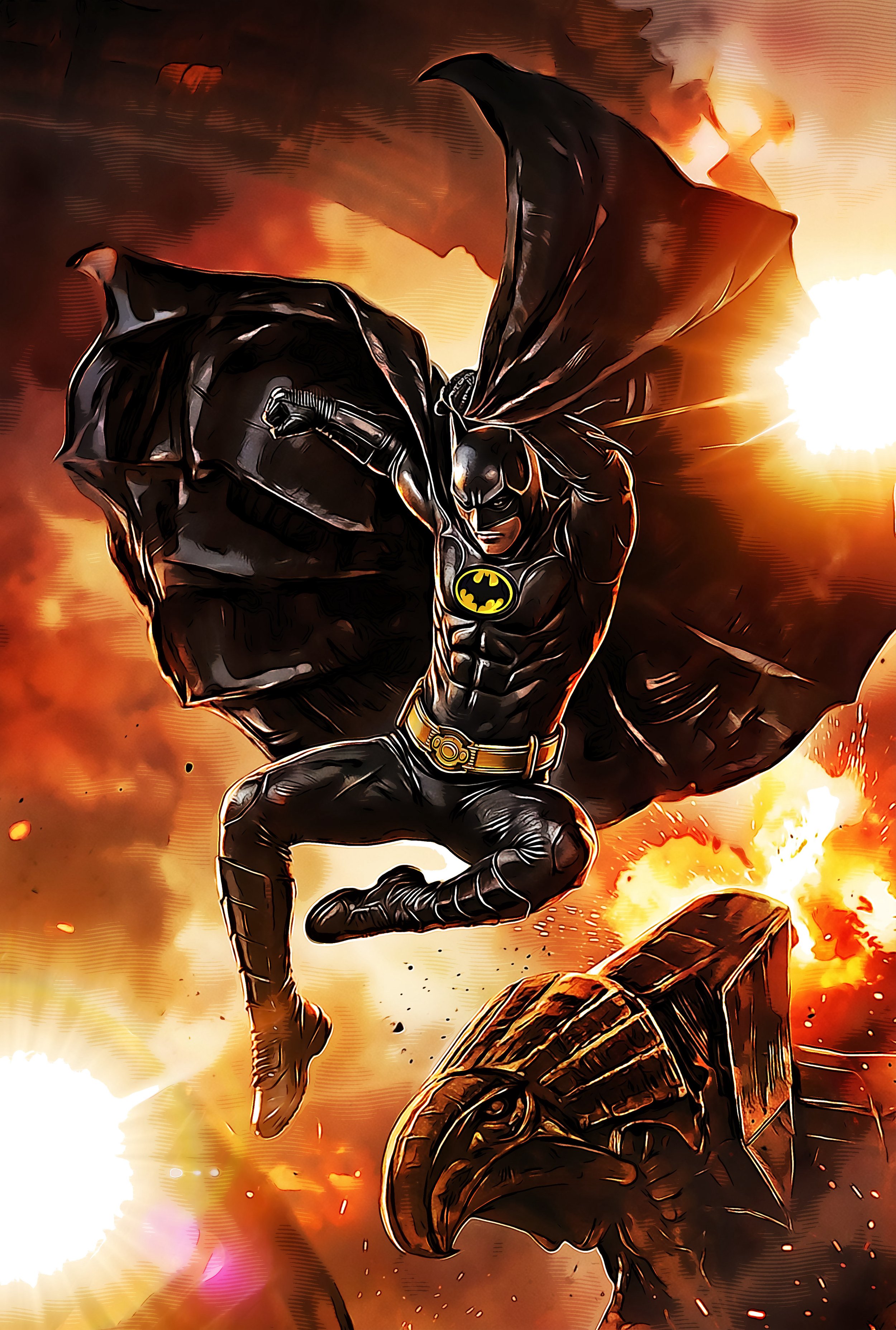 Art by Cole Watkins (inspired by Doug Braithwaite)