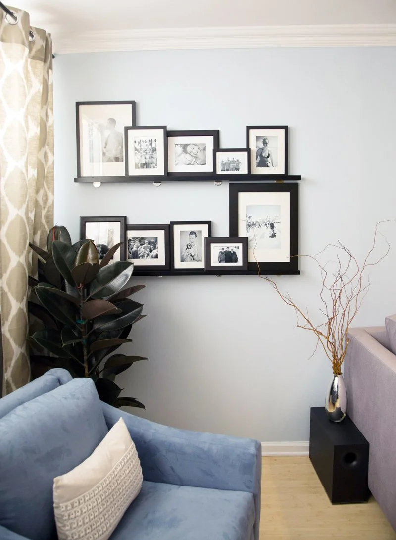 Choosing photos for a gallery wall