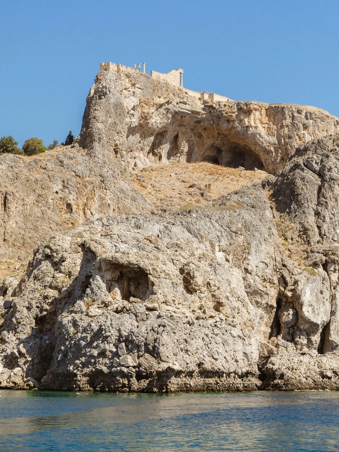 caves &amp; coastal citadels 🪨 🏛️
.
.
.
.
.
.
.
.
.
.
.
#rhodesisland #thecoastdispatch #greece_moments #rodos #greecelover